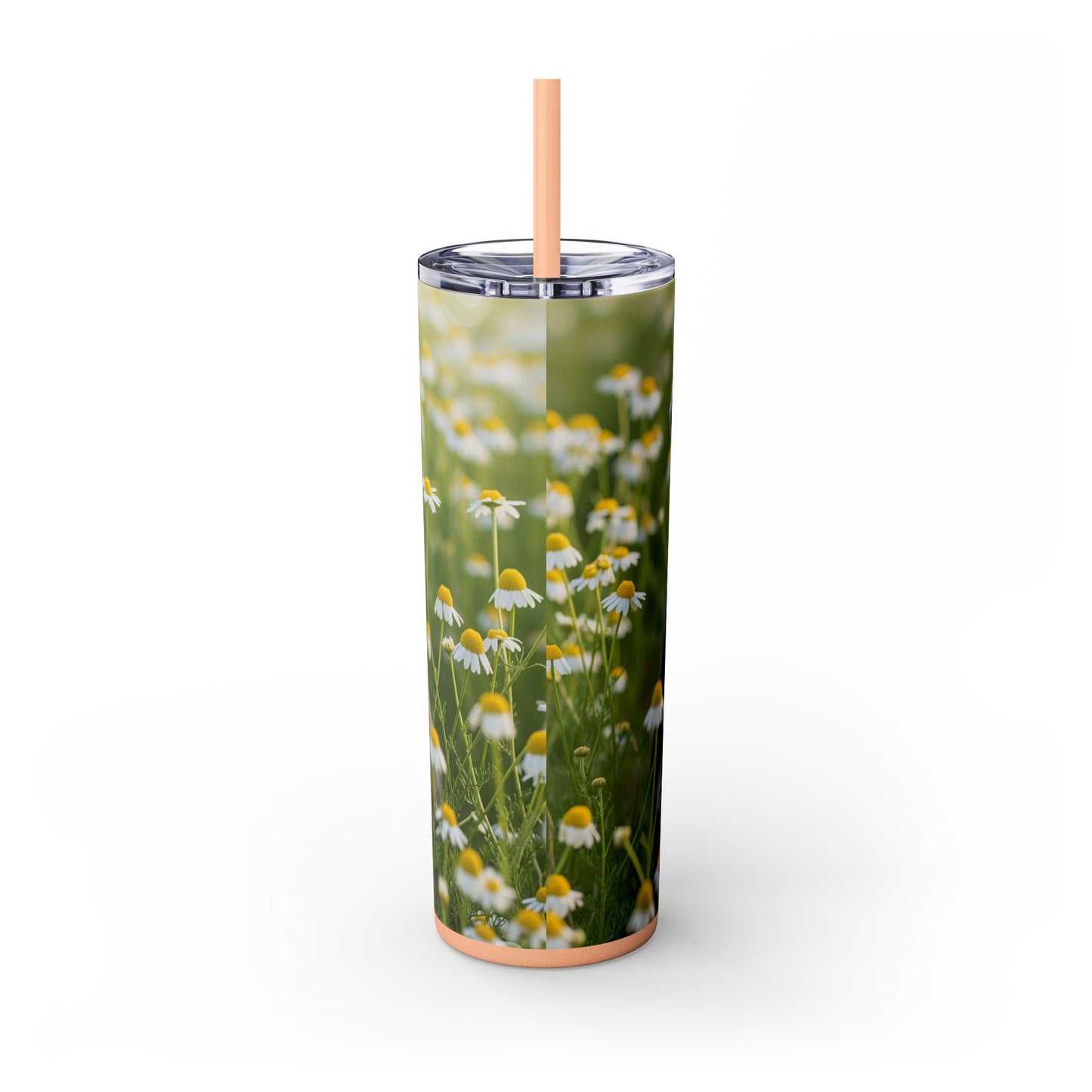 Miniature Schnauzer Skinny Tumbler with Straw, 20oz