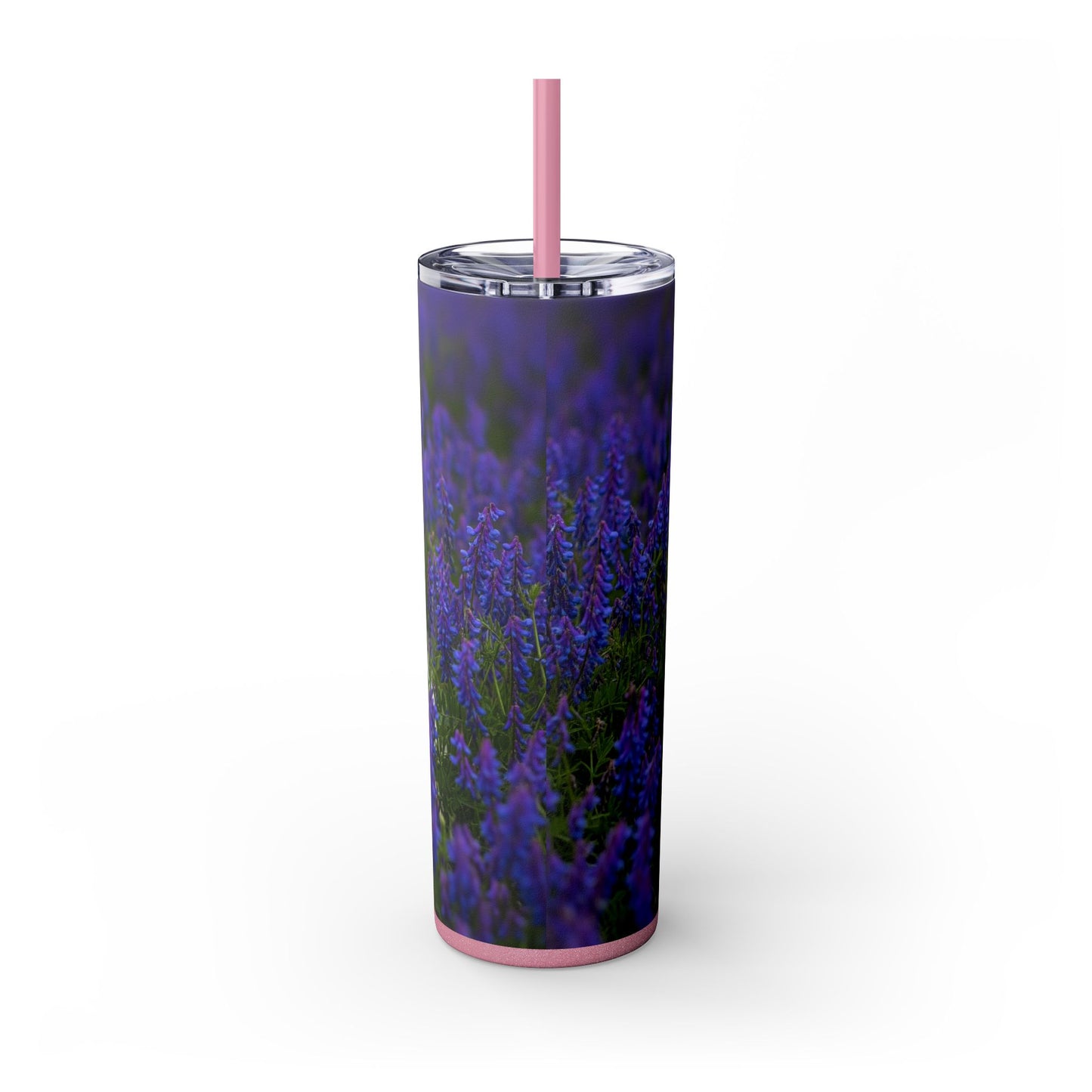 Pomeranian Skinny Tumbler with Straw, 20oz