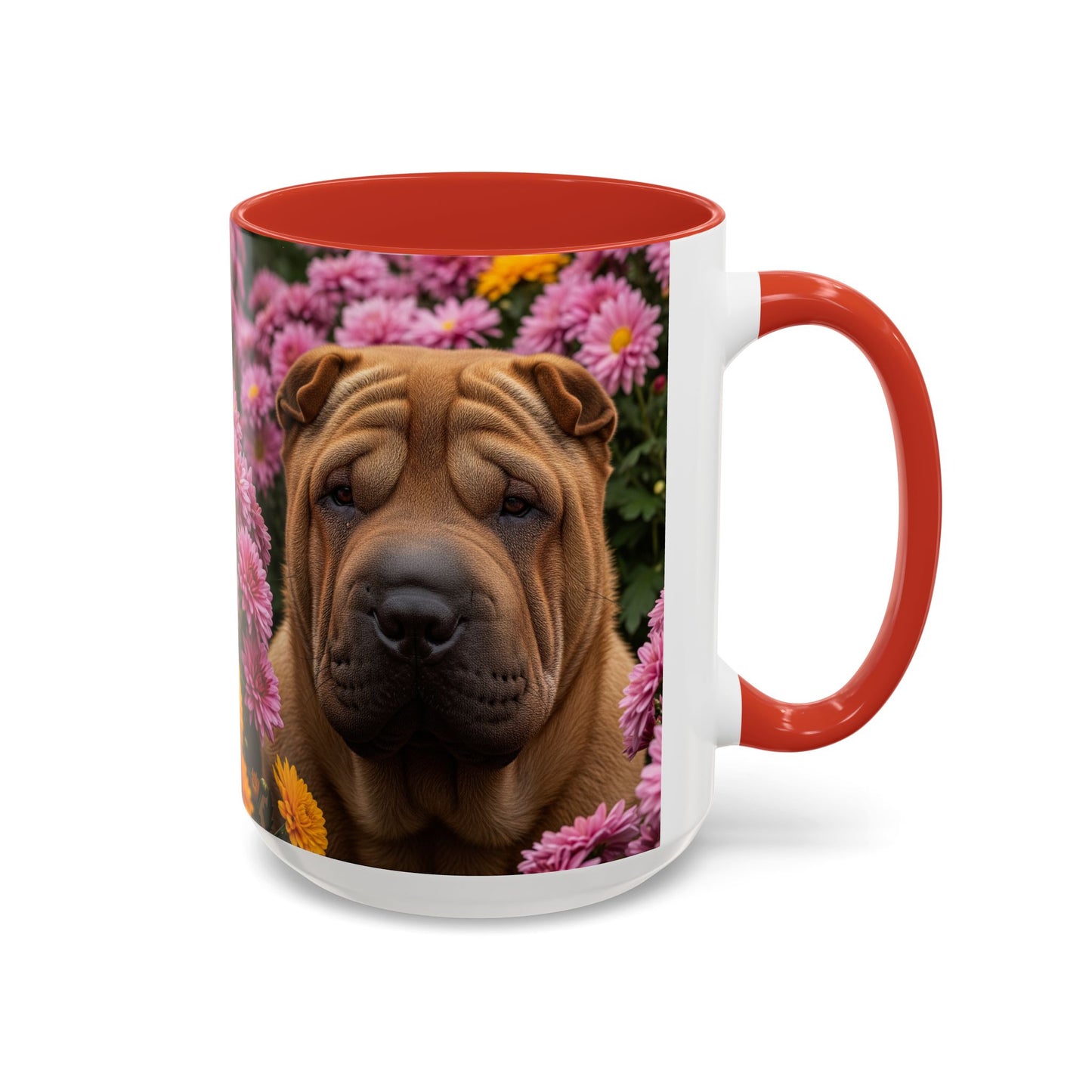 Shar-Pei Accent Coffee Mug - Perfect Gift for Dog Lovers