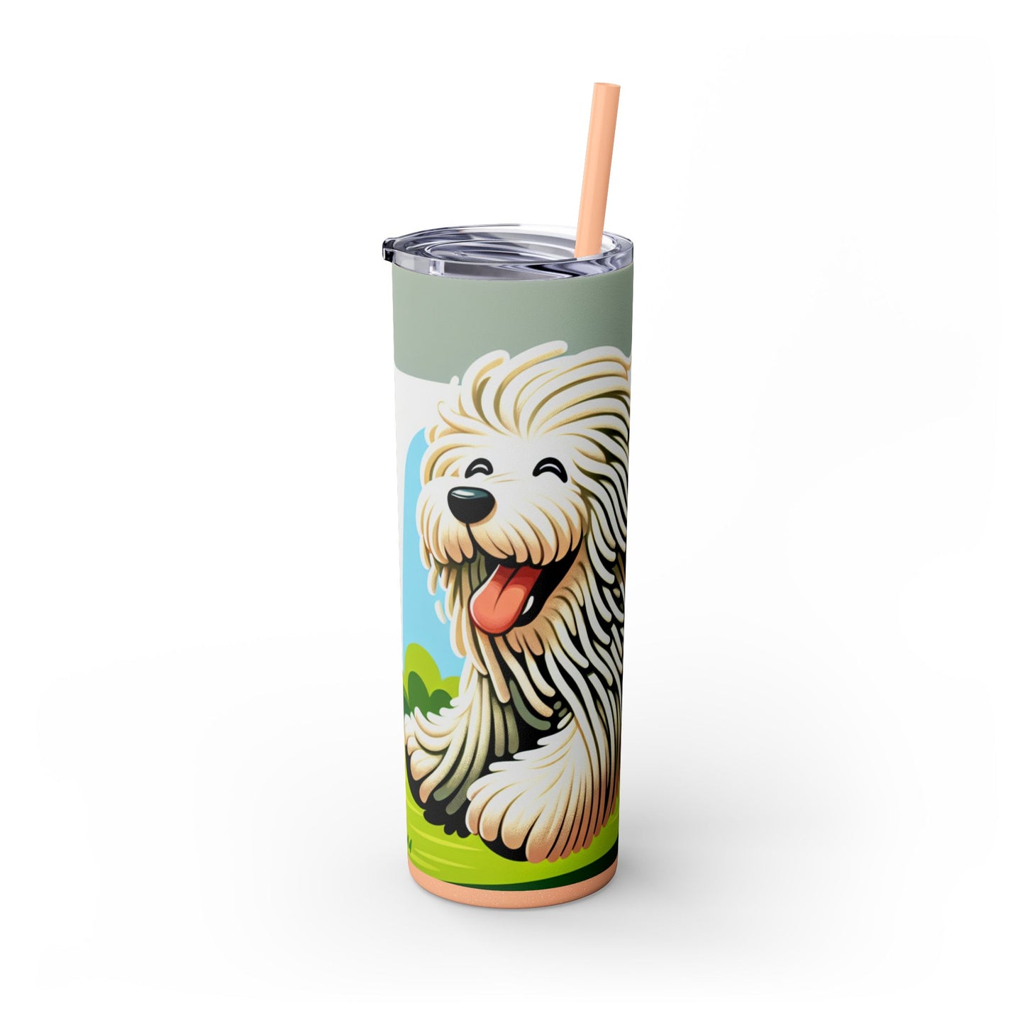 Komondor Tumbler with Straw, 20oz
