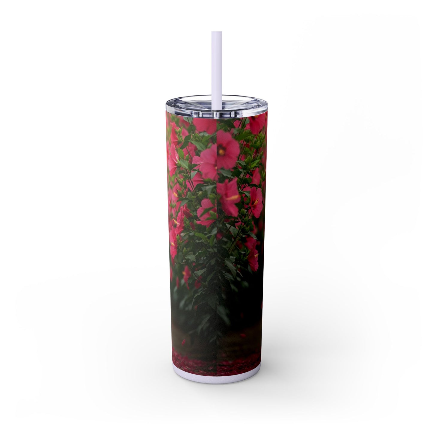 Korean Jindo Dog Tumbler with Straw, 20oz