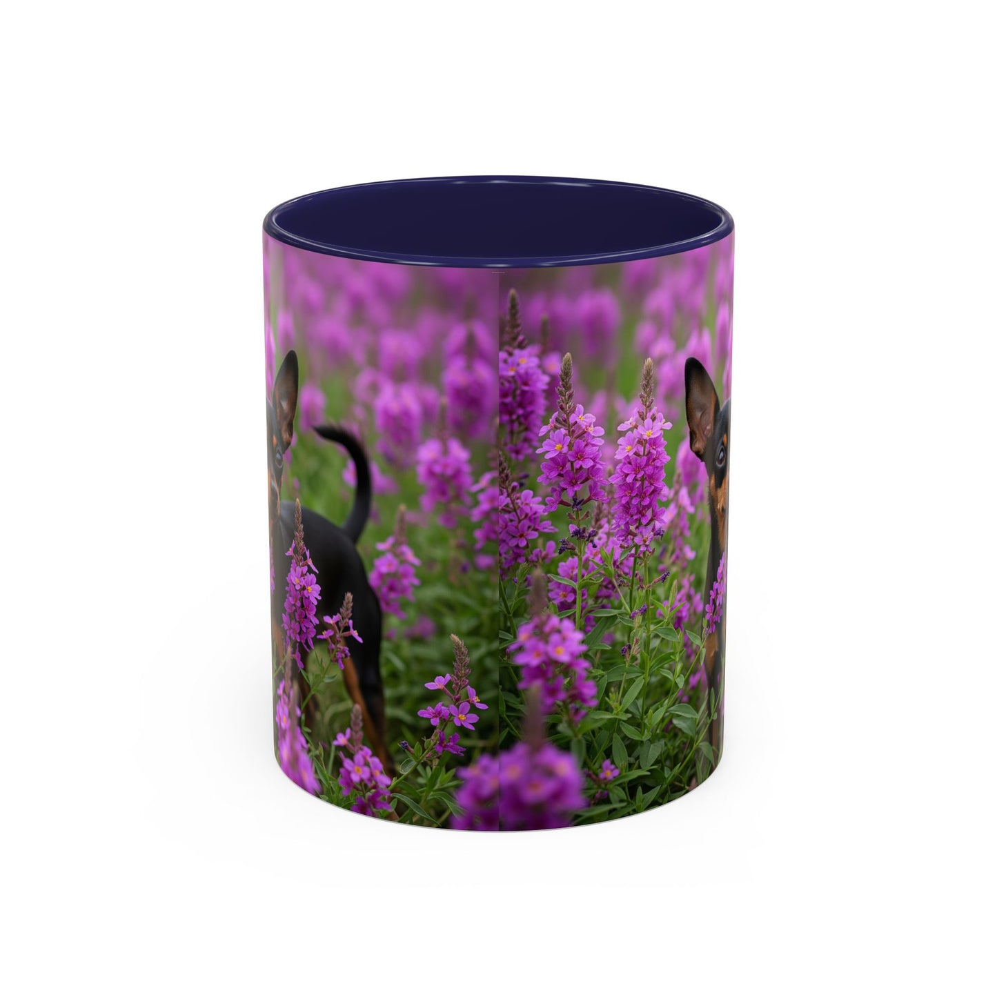 English Toy Terrier Accent Coffee Mug - Perfect Gift for Dog Lovers
