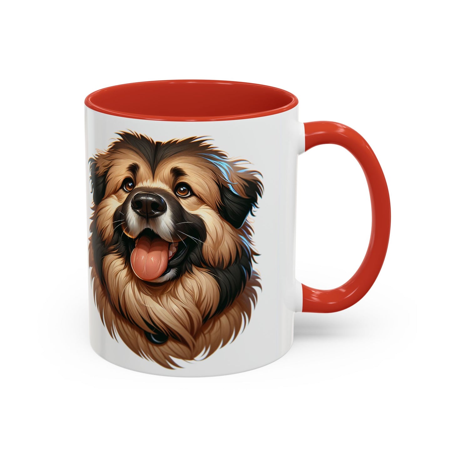 Caucasian Shepherd Dog Accent Coffee Mug - Perfect Gift for Dog Lovers