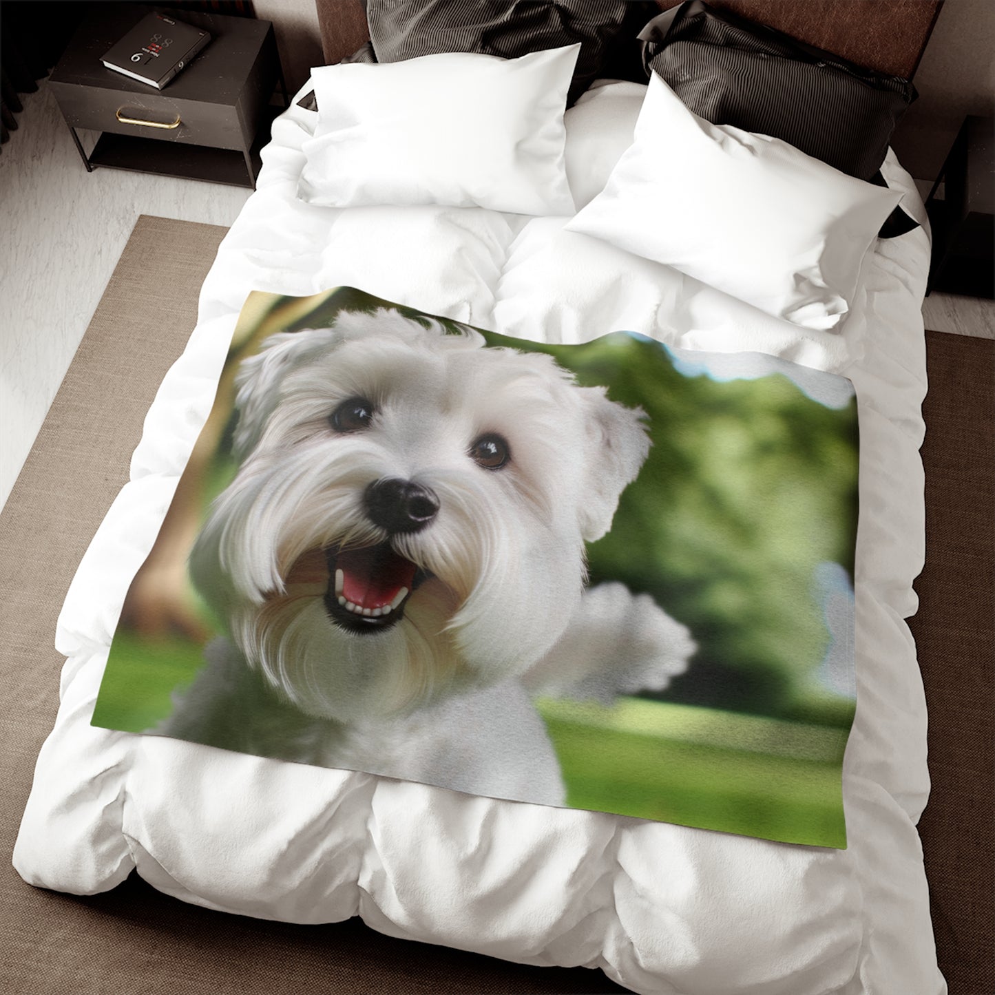 Sealyham Terrier Sweatshirt Blanket