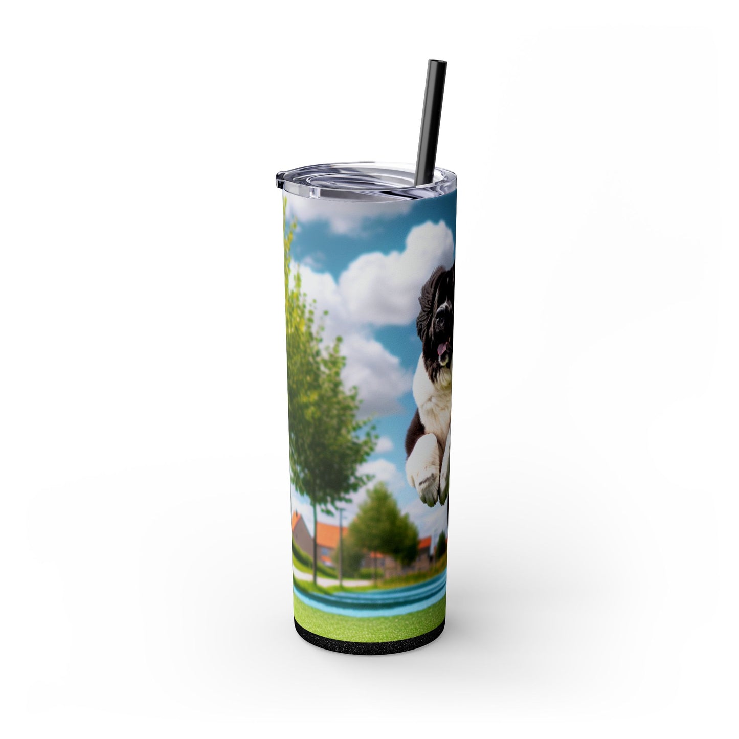 Landseer Tumbler with Straw, 20oz