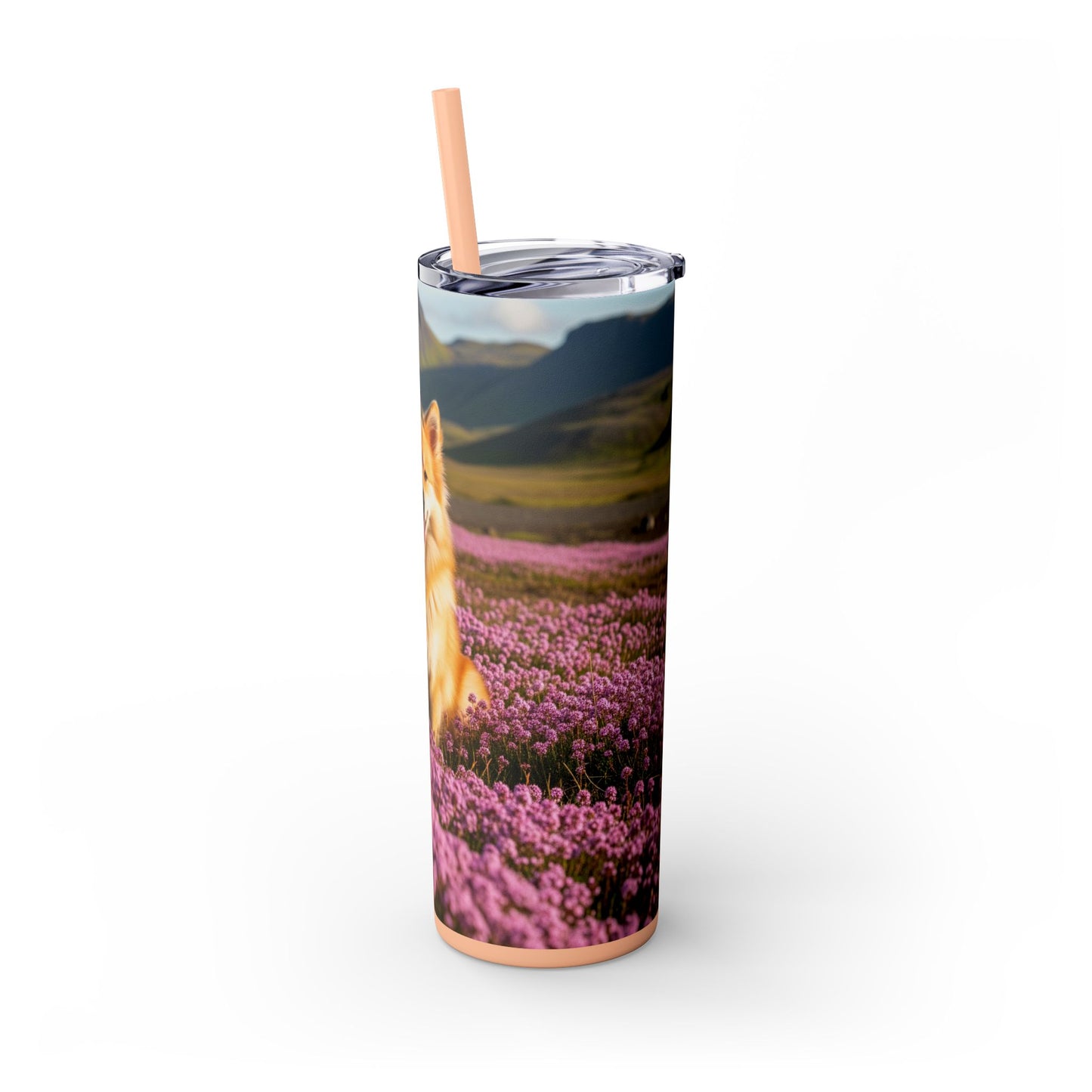 Icelandic Sheepdog Tumbler with Straw, 20oz