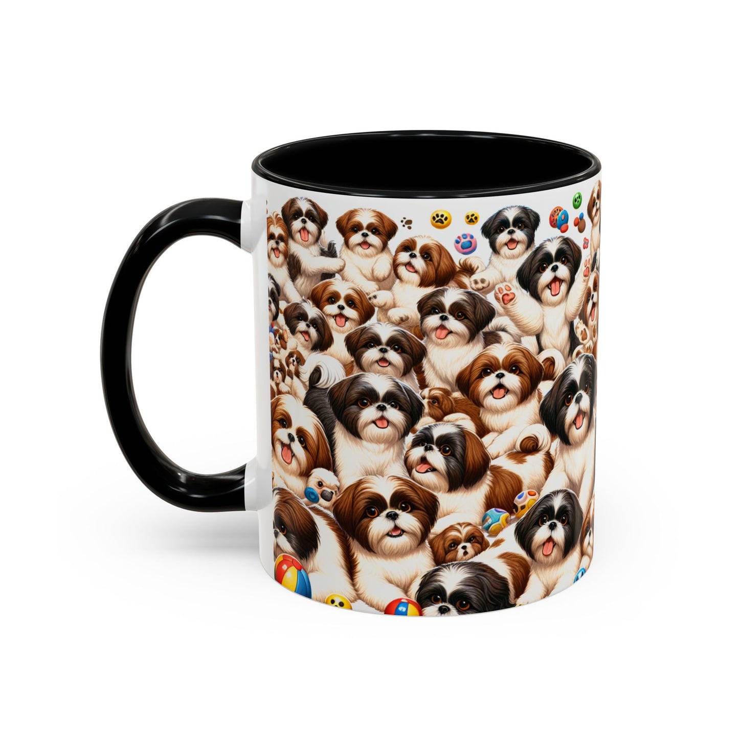 Shih Tzu Accent Coffee Mug - Perfect Gift for Dog Lovers