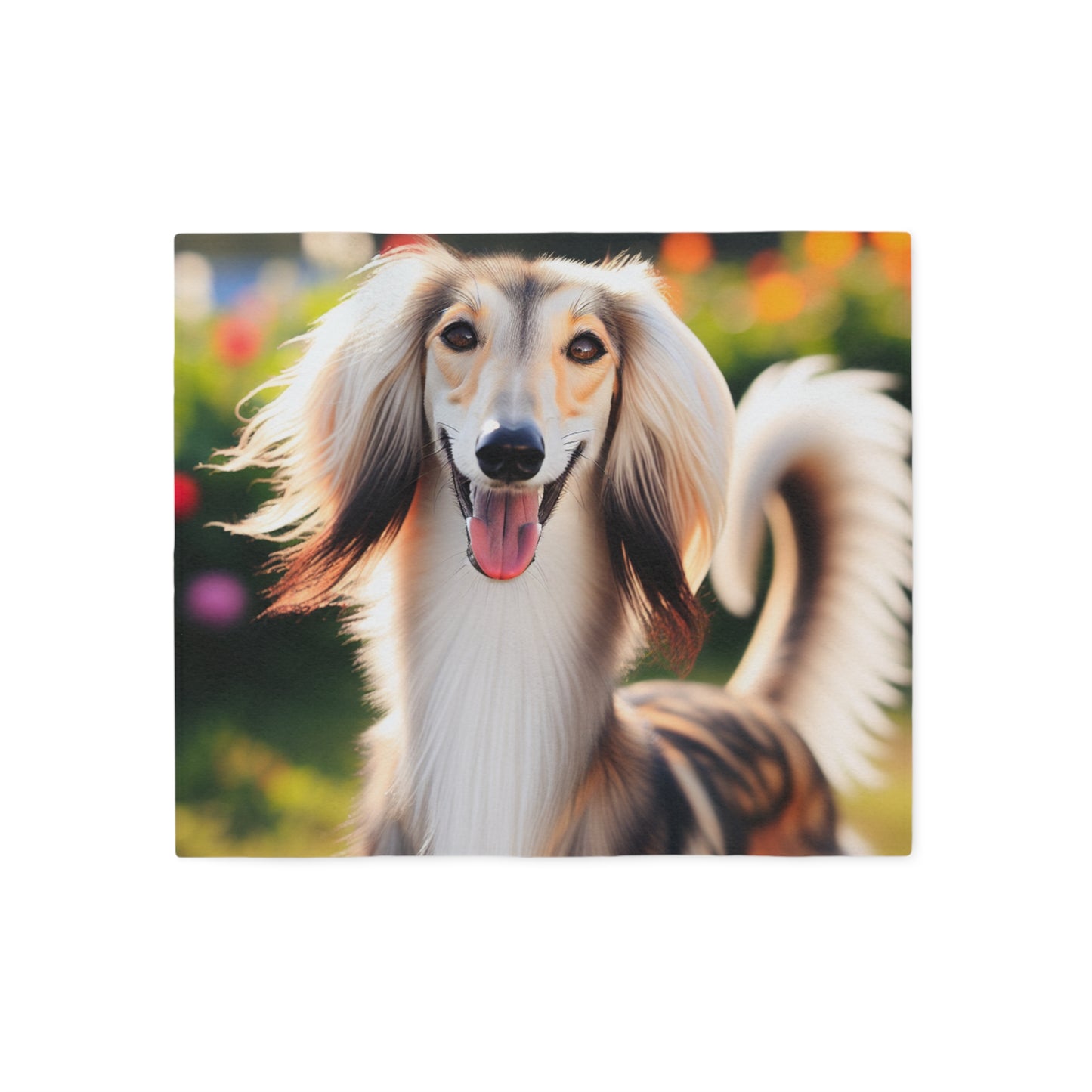 Saluki Sweatshirt Blanket