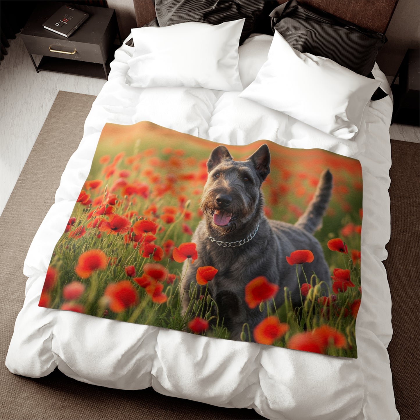 Bouvier des Ardennes Sweatshirt Blanket