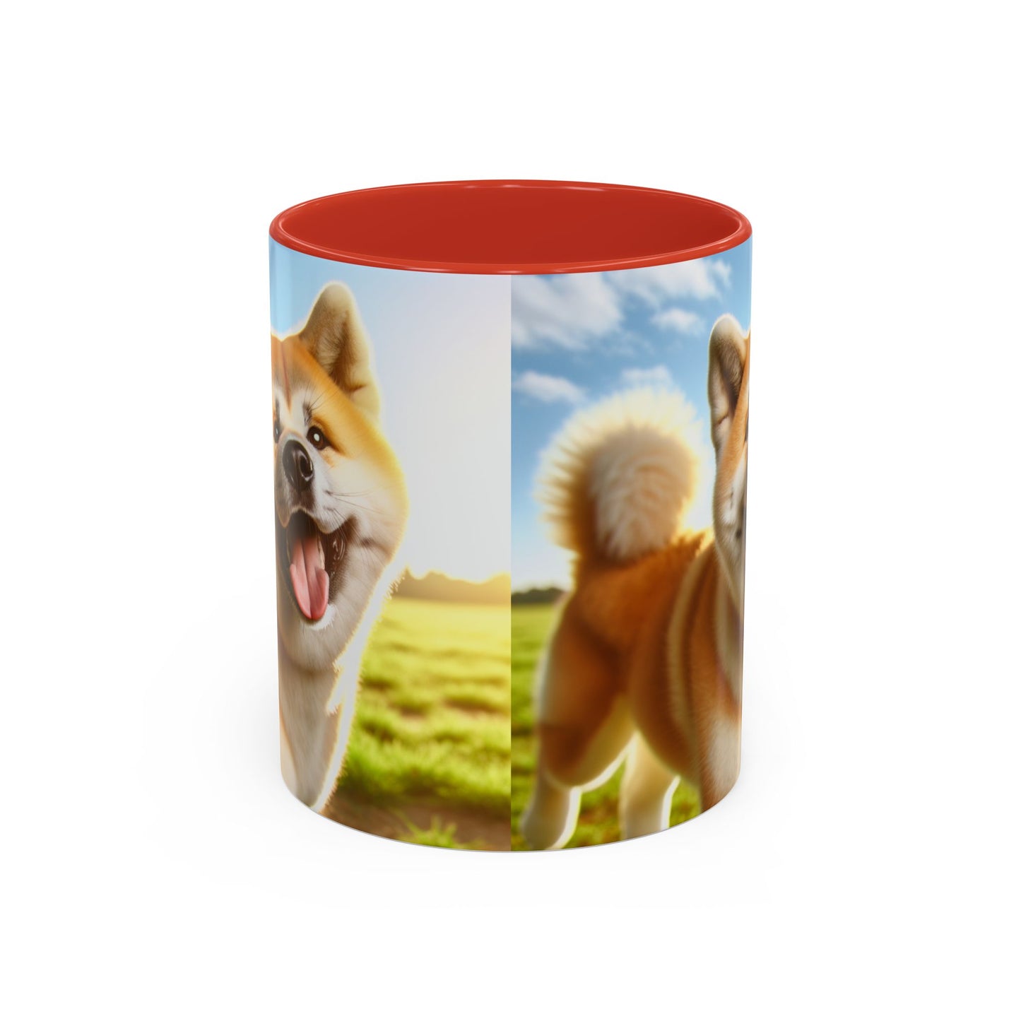 Akita Accent Coffee Mug - Perfect Gift for Dog Lovers