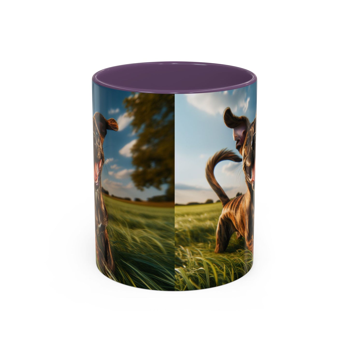 Treeing Tennessee Brindle Accent Coffee Mug - Perfect Gift for Dog Lovers