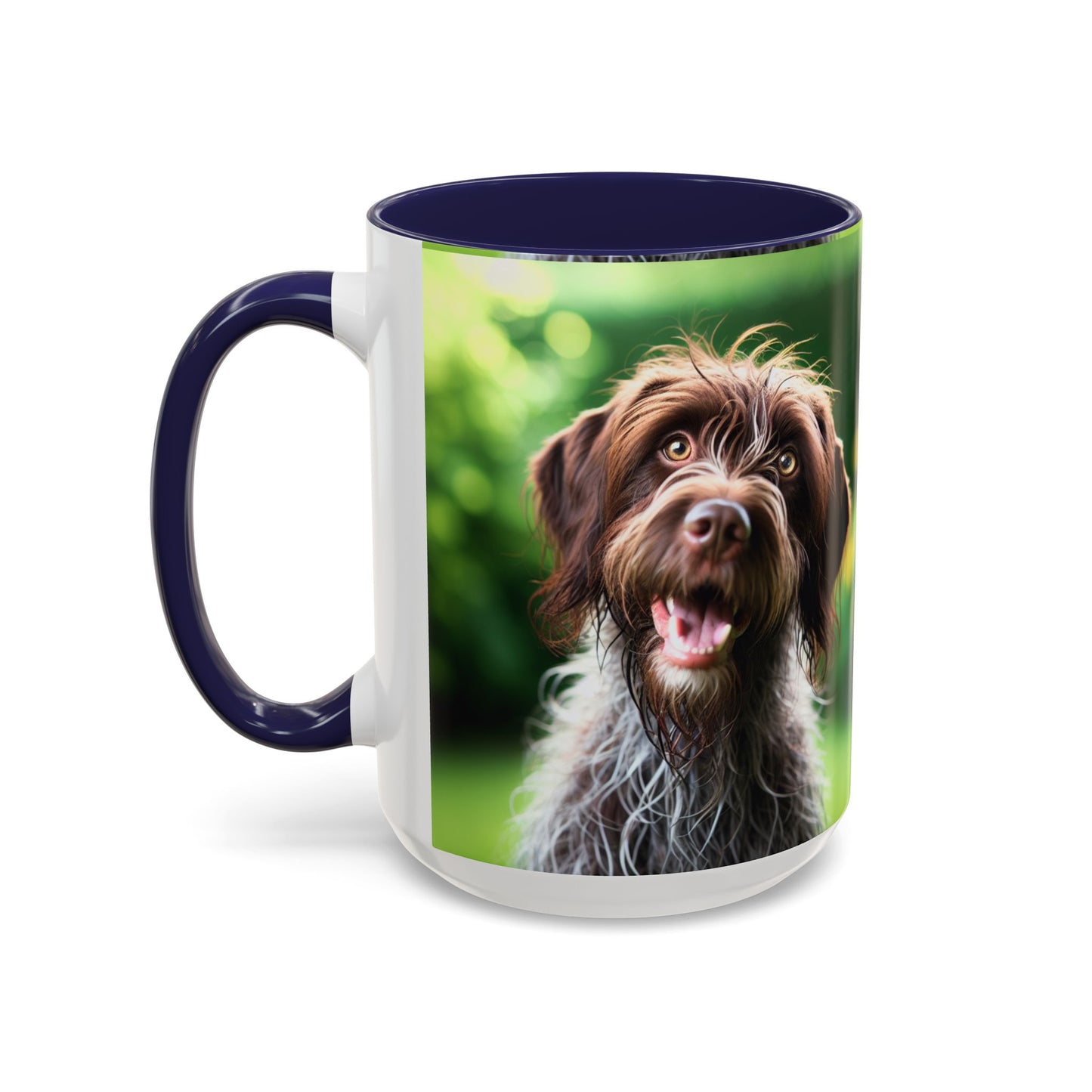 German Wirehaired Pointer Accent Coffee Mug - Perfect Gift for Dog Lovers