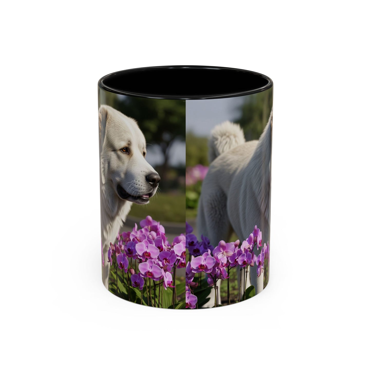 Caucasian Shepherd Dog Accent Coffee Mug - Perfect Gift for Dog Lovers