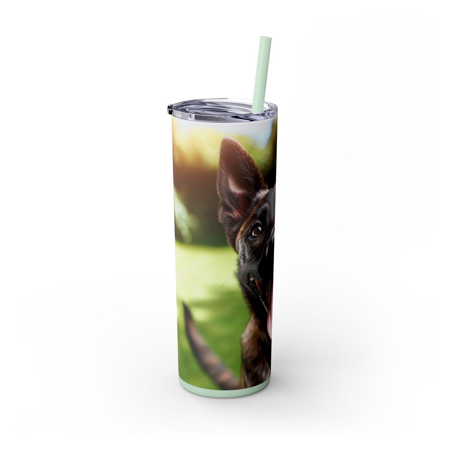 Dutch Shepherd Dog Tumbler with Straw, 20oz
