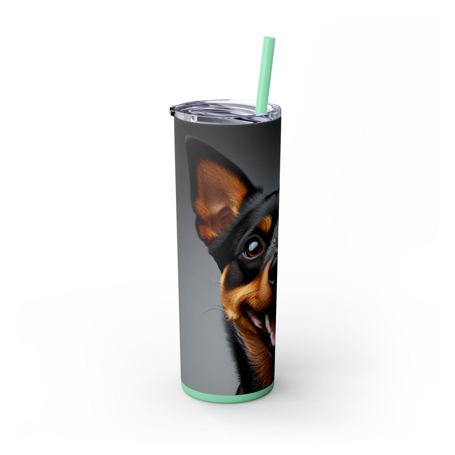 Lancashire Heeler Tumbler with Straw, 20oz
