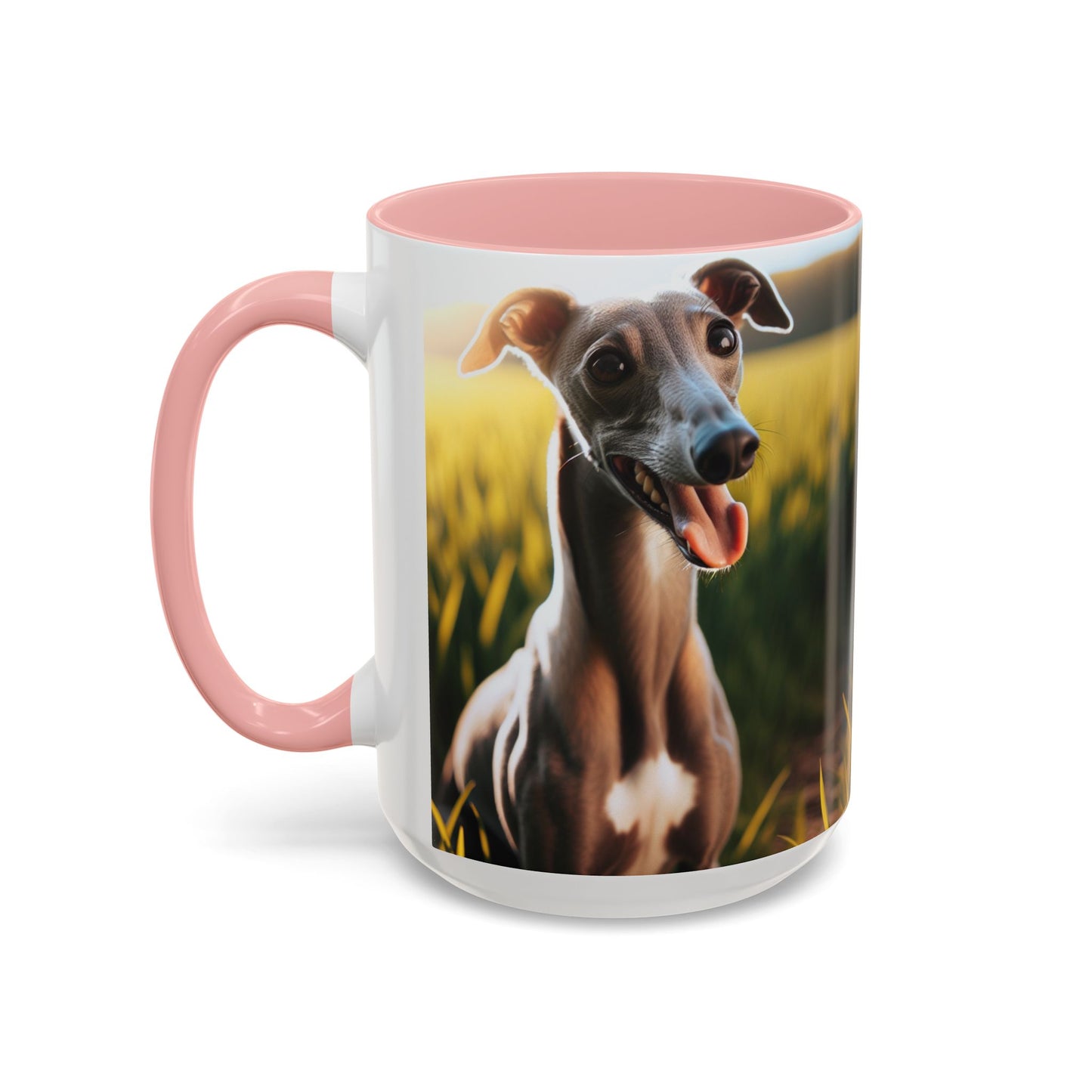 Greyhound Accent Coffee Mug - Perfect Gift for Dog Lovers