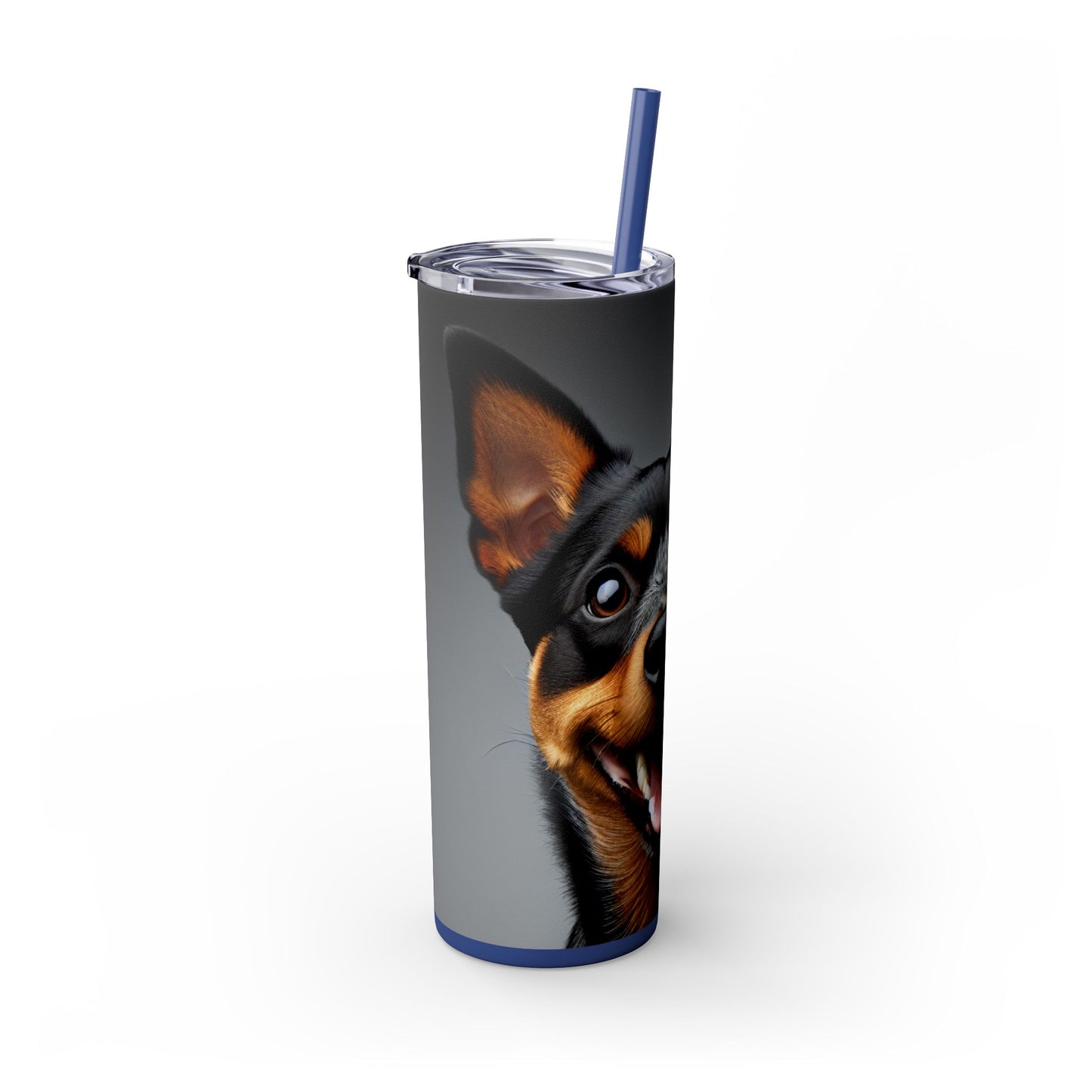 Lancashire Heeler Tumbler with Straw, 20oz