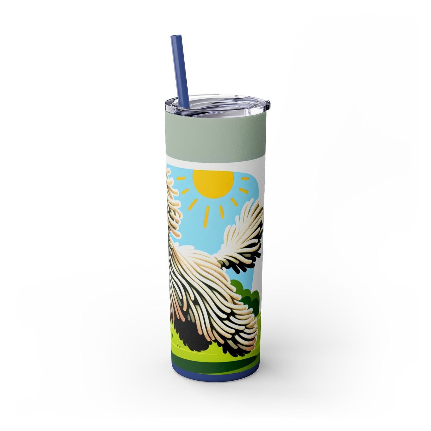 Komondor Tumbler with Straw, 20oz