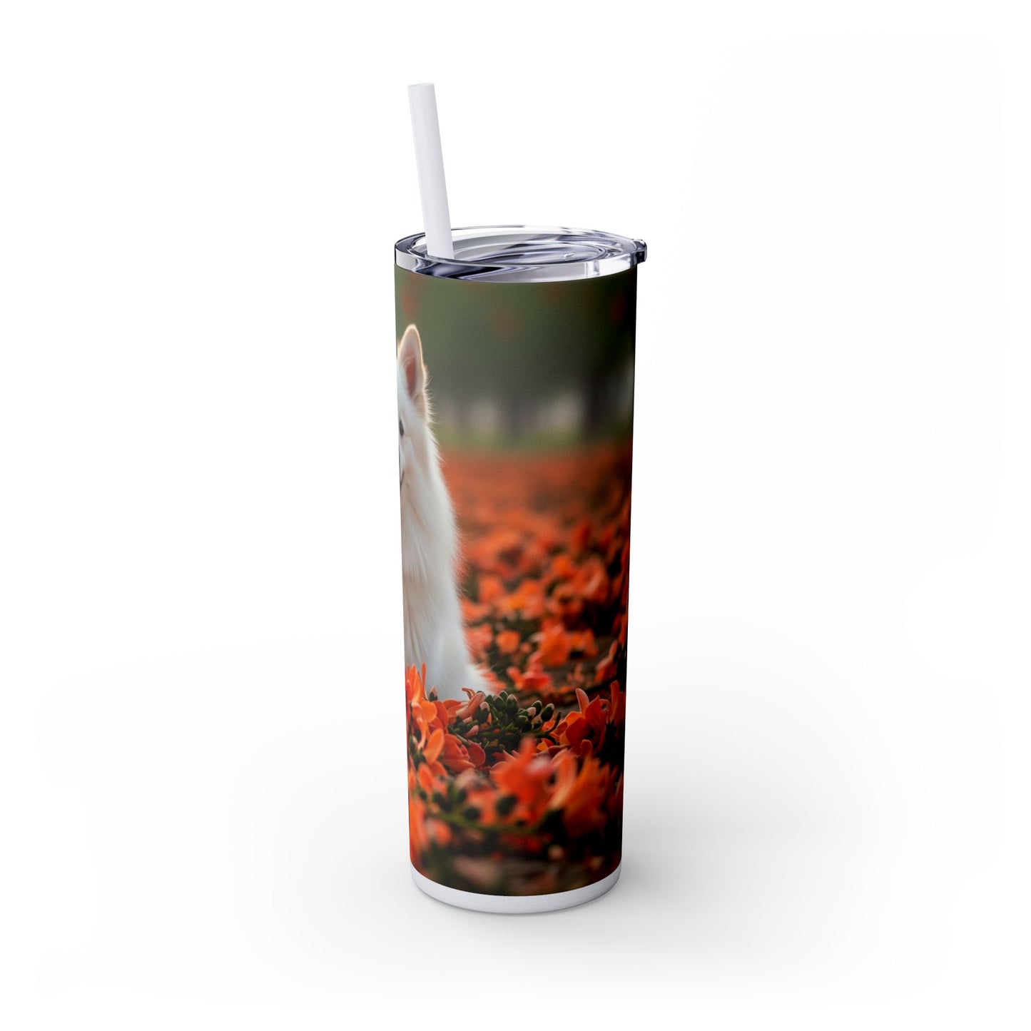 Indian Spitz Tumbler with Straw, 20oz
