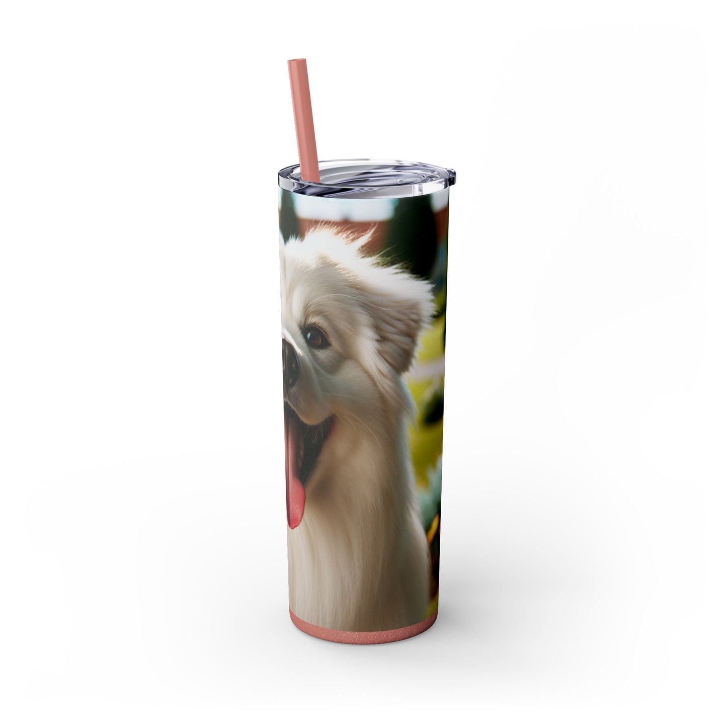 Slovensky Cuvac Tumbler with Straw, 20oz