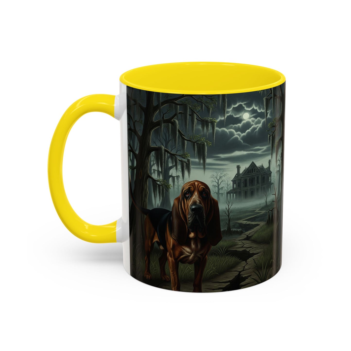 Bloodhound Accent Coffee Mug - Perfect Gift for Dog Lovers