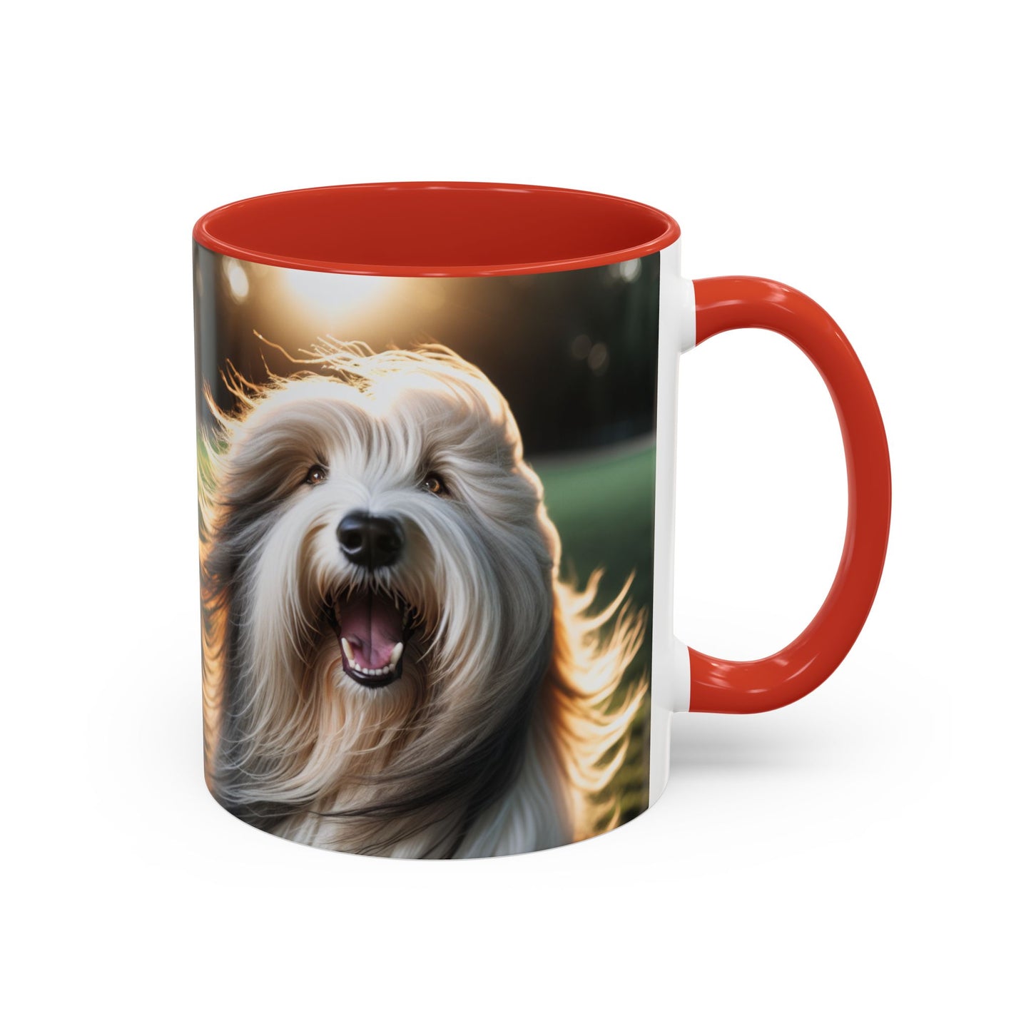 Bearded Collie Accent Coffee Mug - Perfect Gift for Dog Lovers