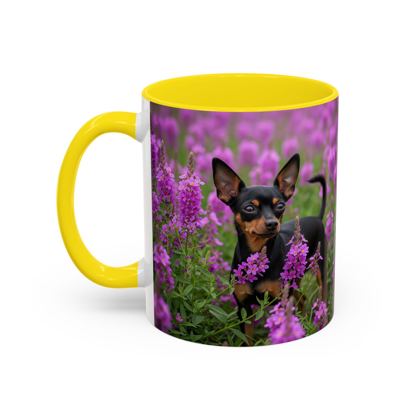 English Toy Terrier Accent Coffee Mug - Perfect Gift for Dog Lovers