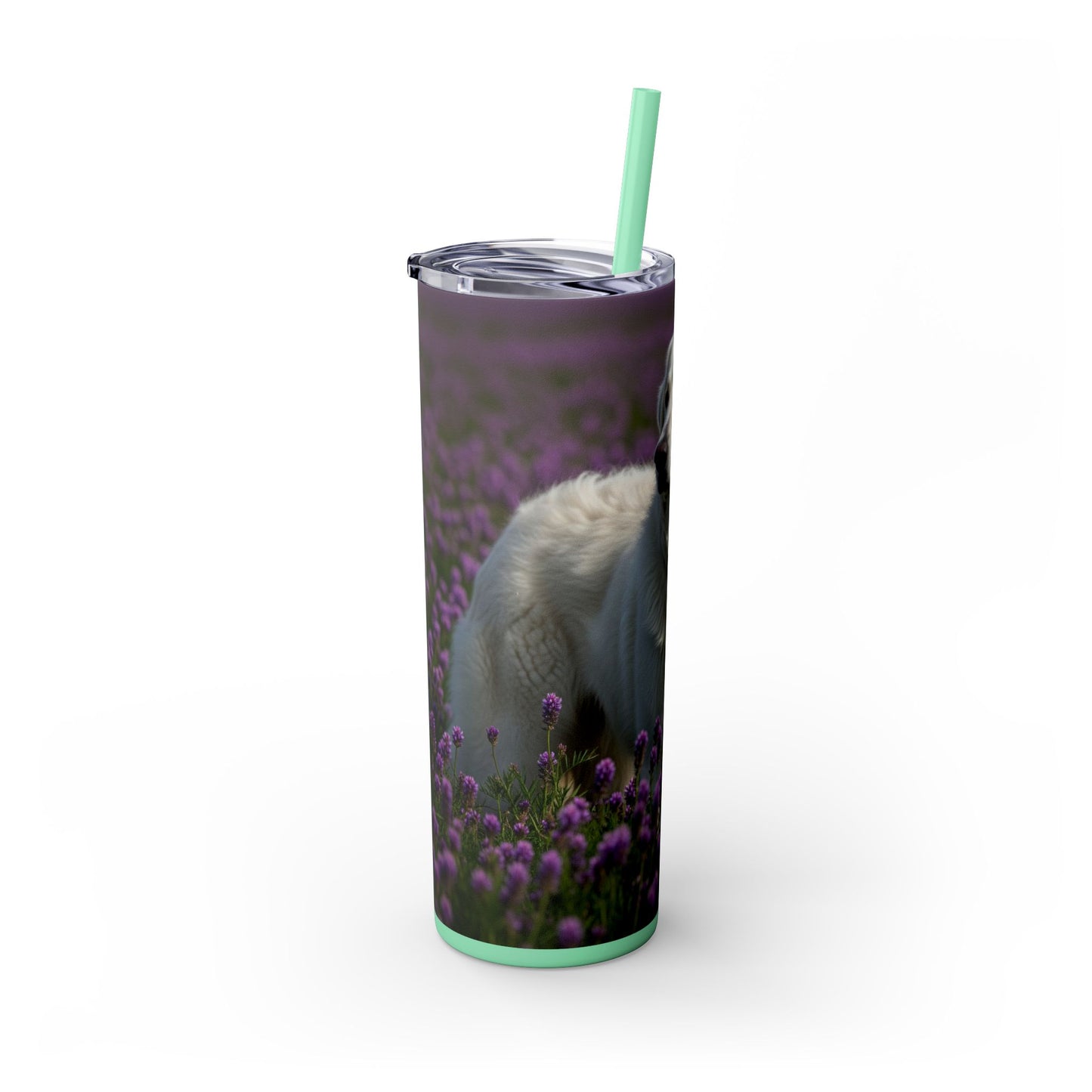 Kuvasz Tumbler with Straw, 20oz