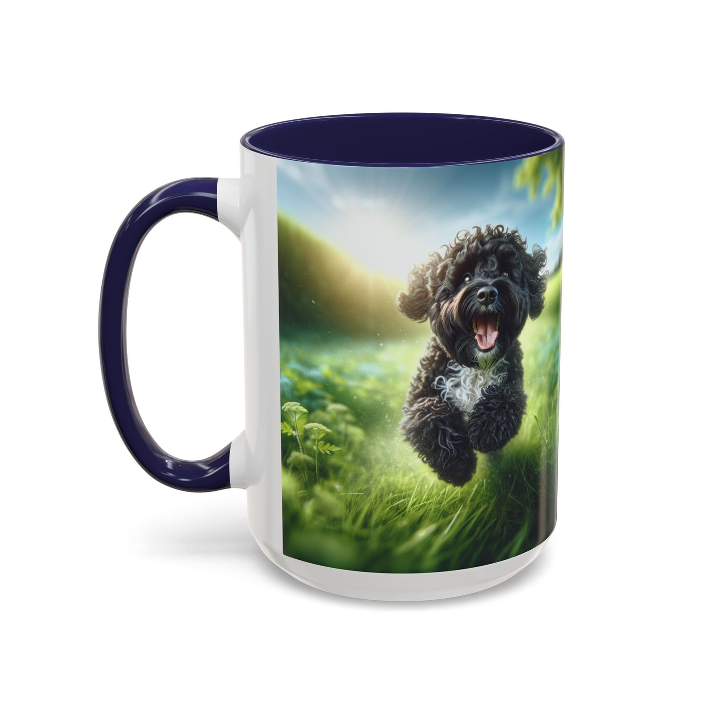 Portuguese Water Dog Accent Coffee Mug - Perfect Gift for Dog Lovers