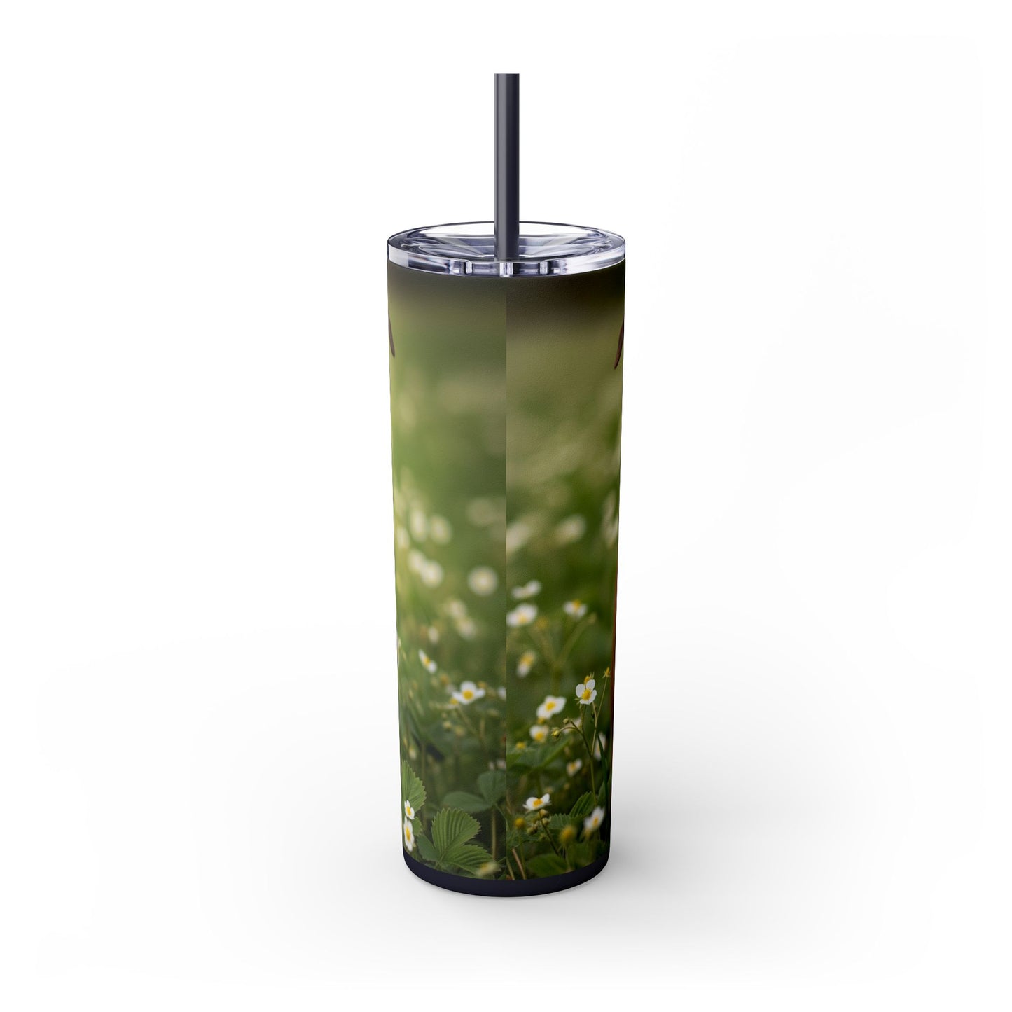 Staffordshire Bull Terrier Tumbler with Straw, 20oz