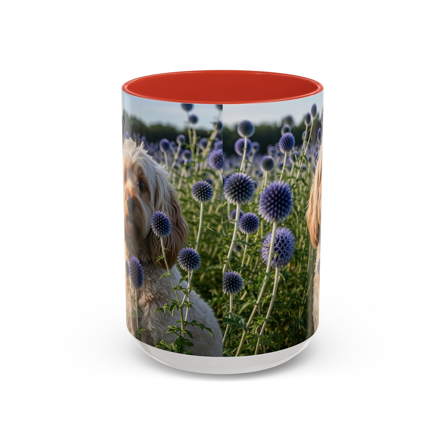 Spoodle Accent Coffee Mug - Perfect Gift for Dog Lovers