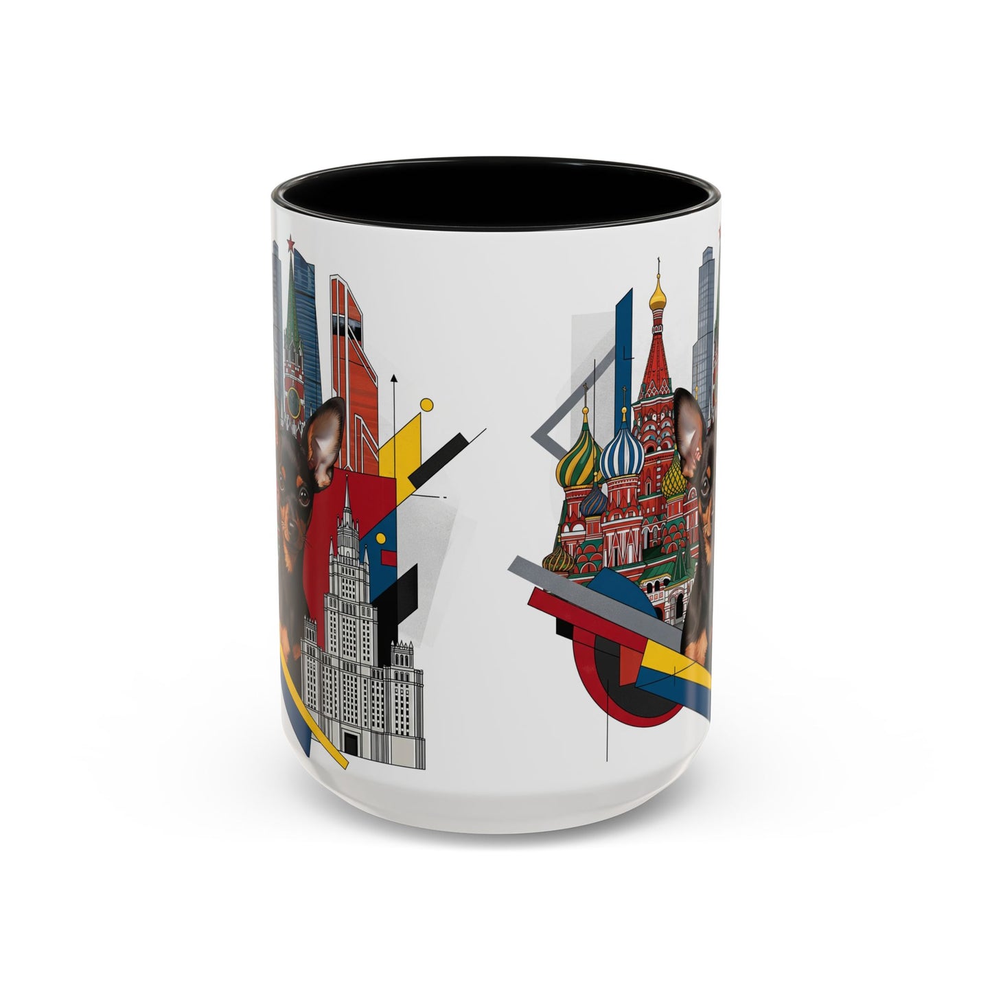 Russian Toy Dog Accent Coffee Mug - Perfect Gift for Dog Lovers