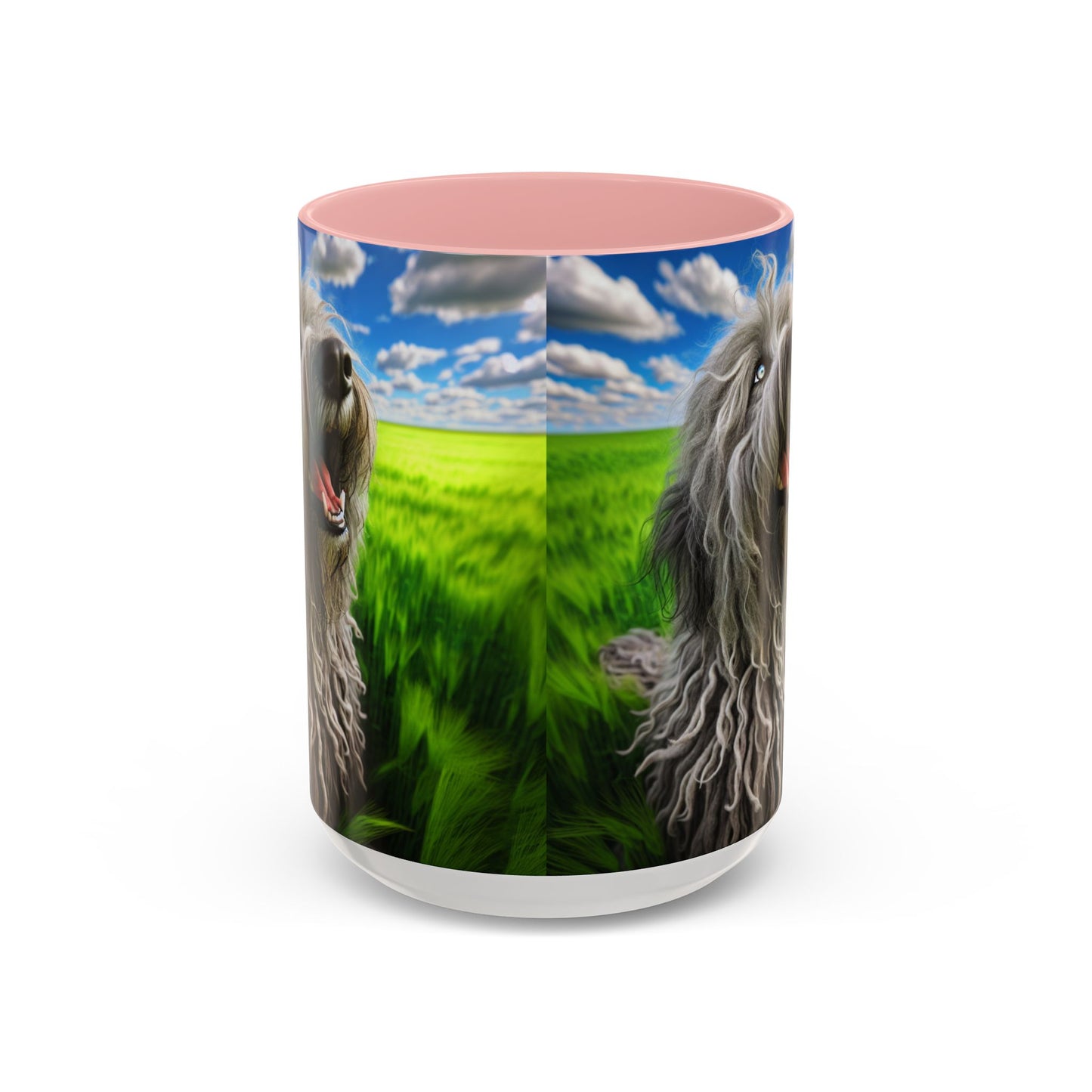 Bergamasco Shepherd Dog Accent Coffee Mug - Perfect Gift for Dog Lovers