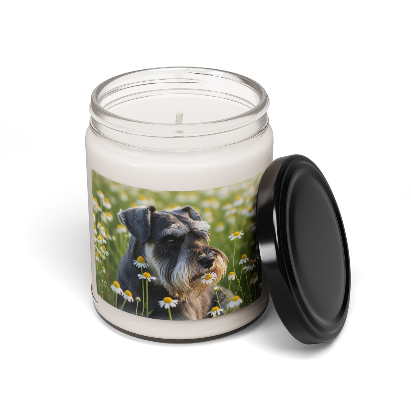 Miniature Schnauzer- Scented Soy Candle, 9oz