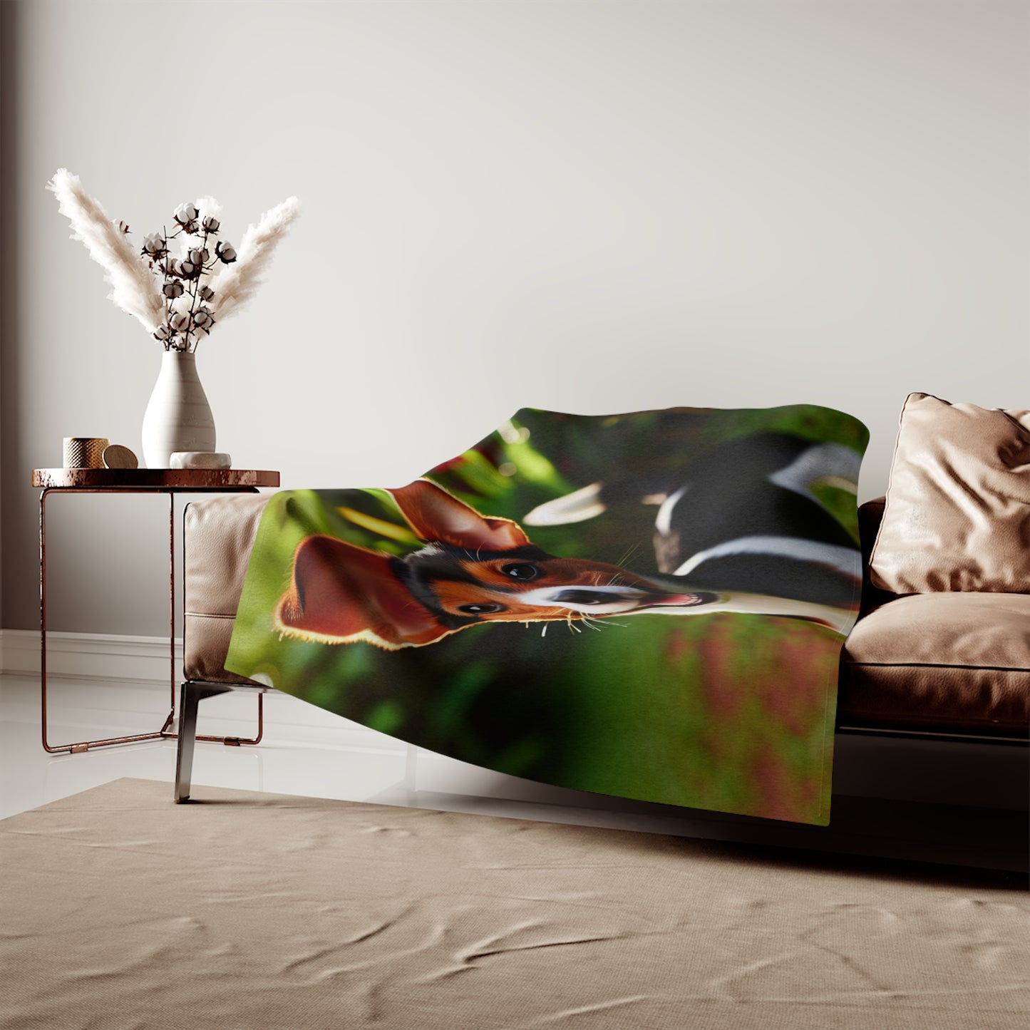 Brazilian Terrier Sweatshirt Blanket