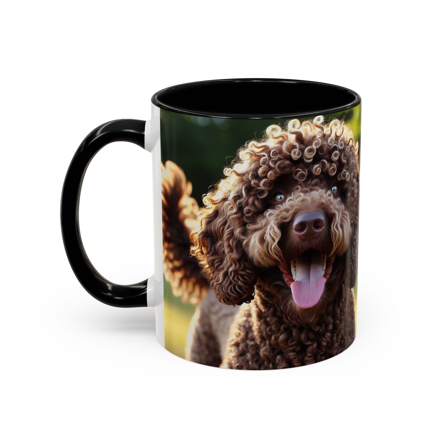Curly Coated Retriever Accent Coffee Mug - Perfect Gift for Dog Lovers