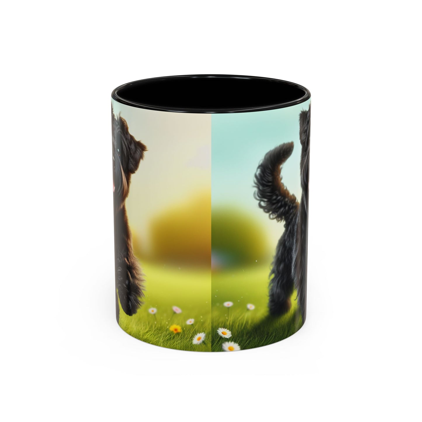 Russian Black Terrier Accent Coffee Mug - Perfect Gift for Dog Lovers