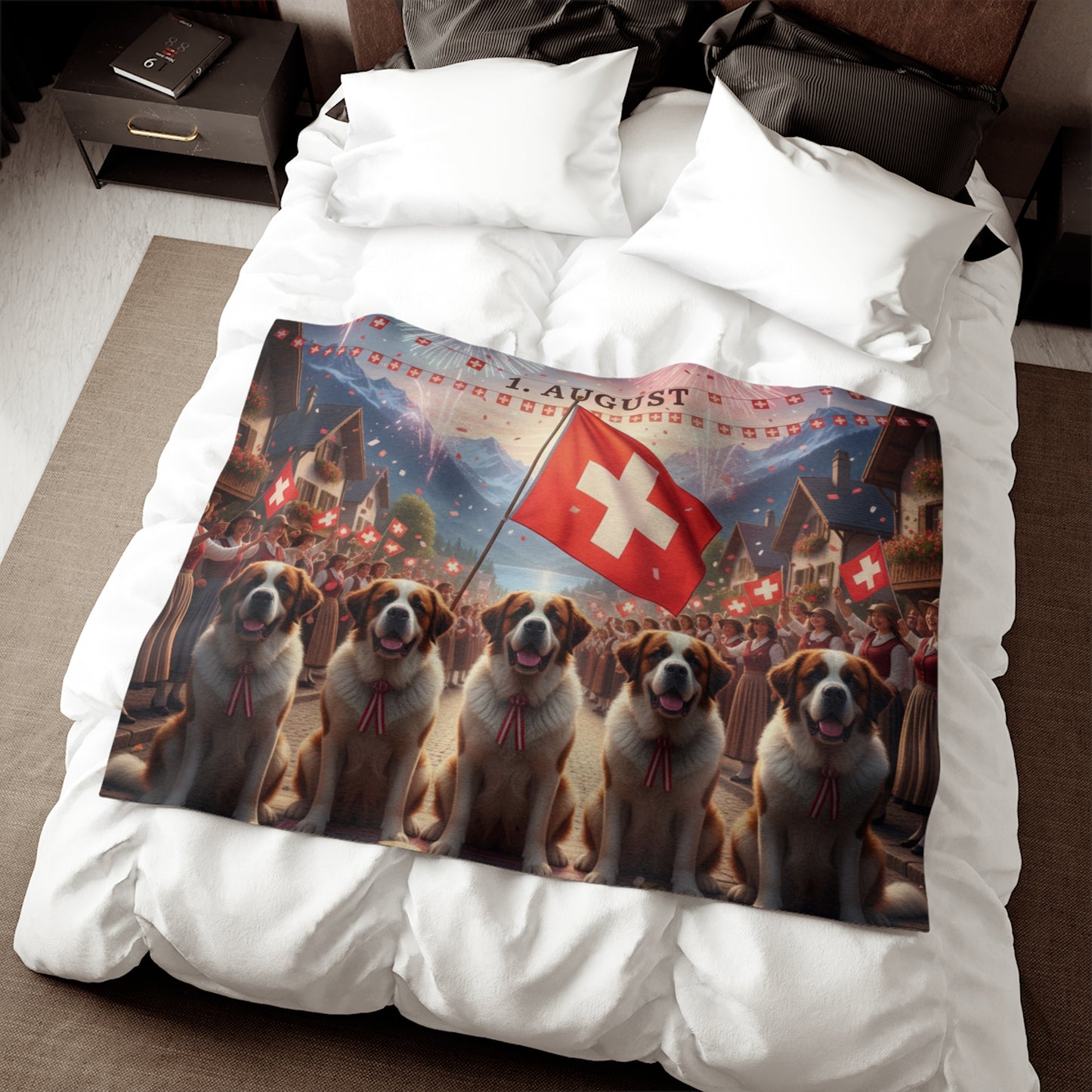 Saint Bernard Blanket