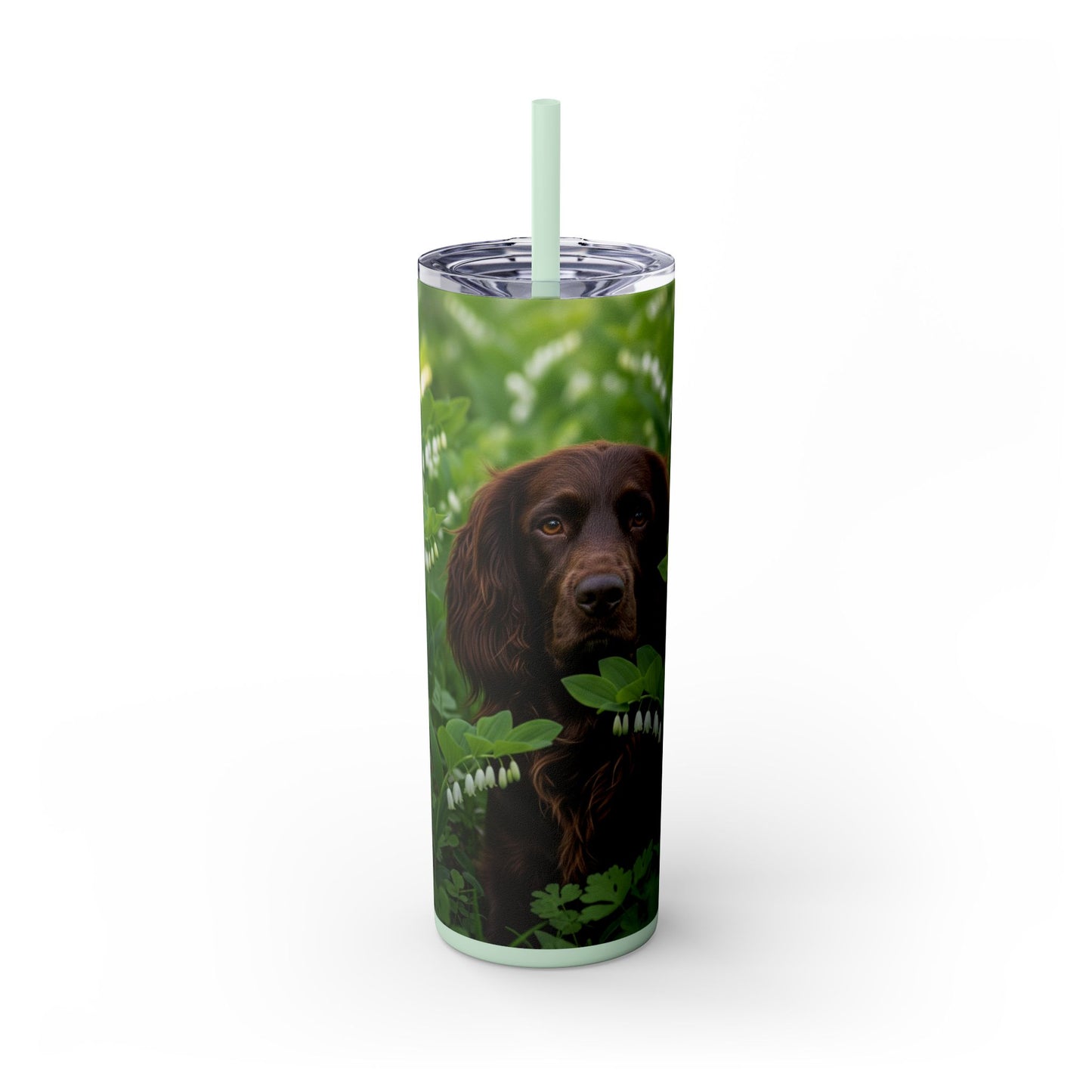 Field Spaniel Tumbler with Straw, 20oz