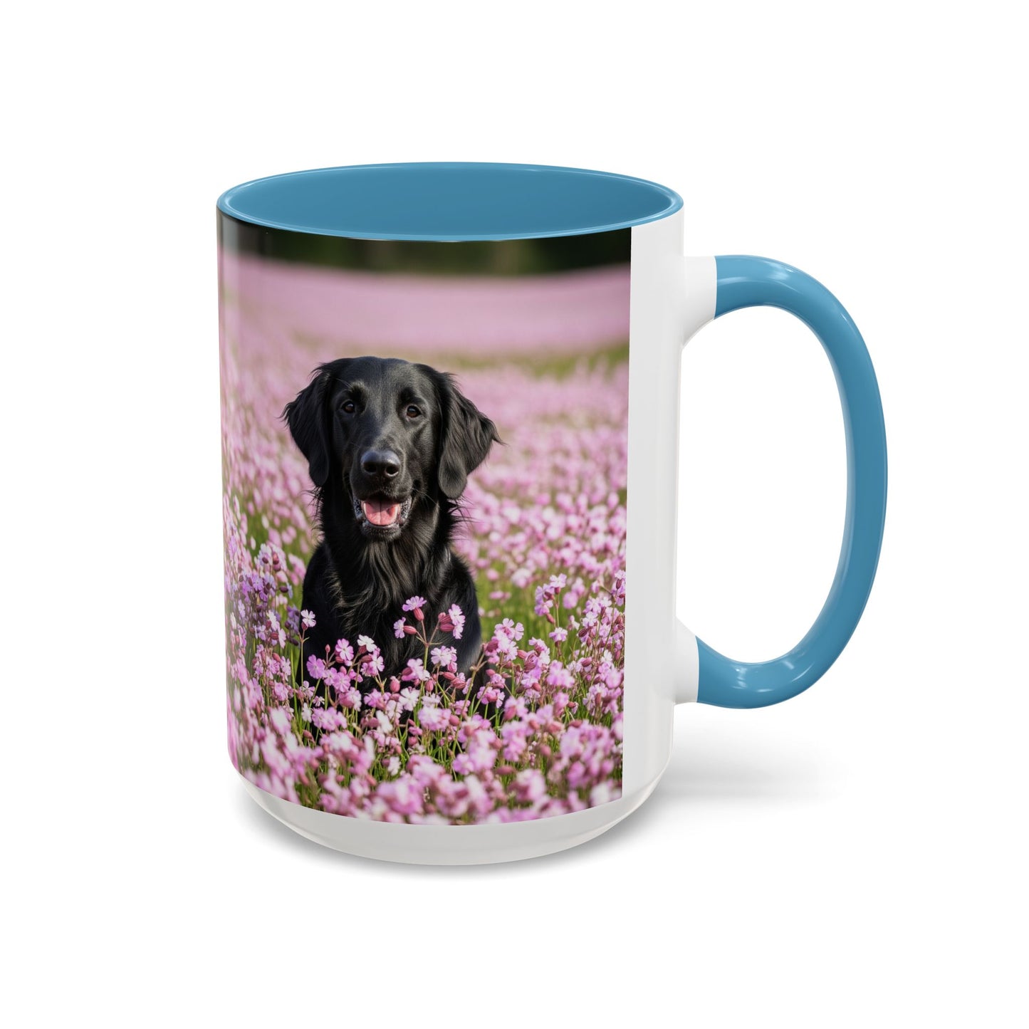 Flat Coated Retriever Accent Coffee Mug - Perfect Gift for Dog Lovers