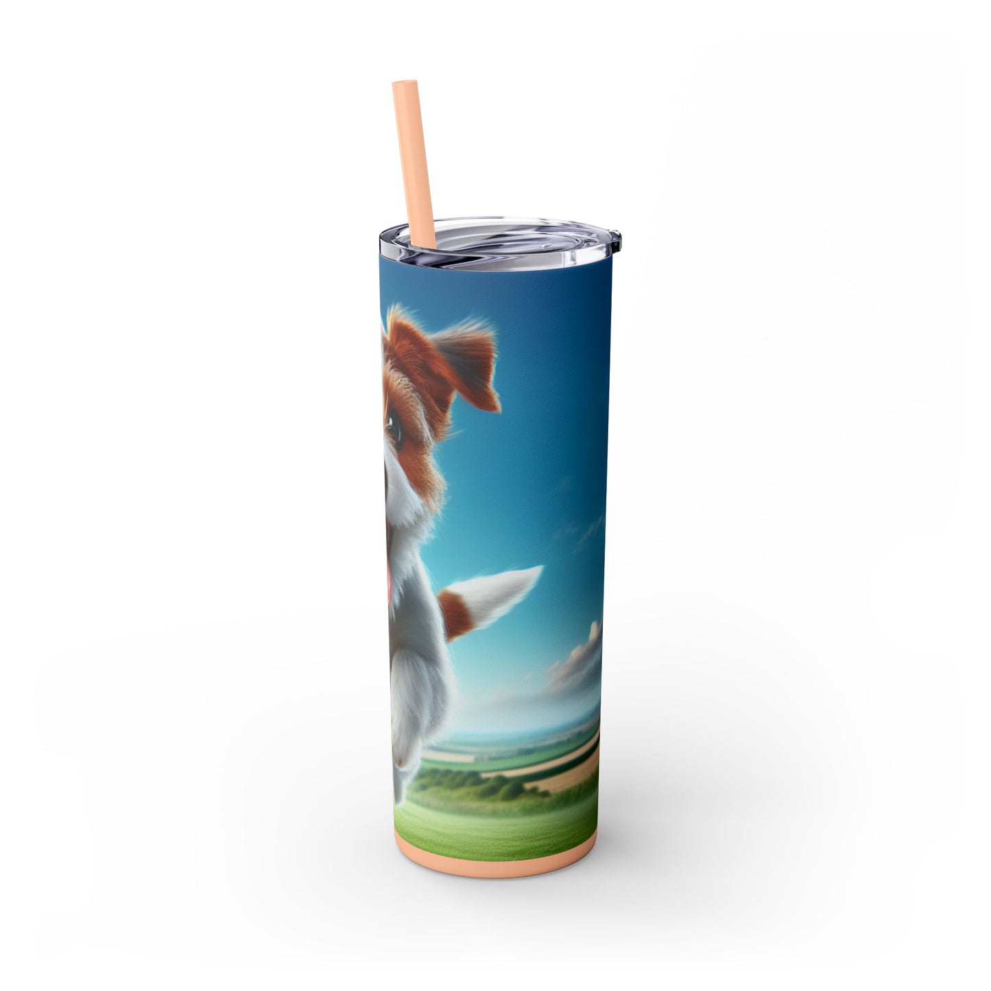 Russell Terrier Tumbler with Straw, 20oz