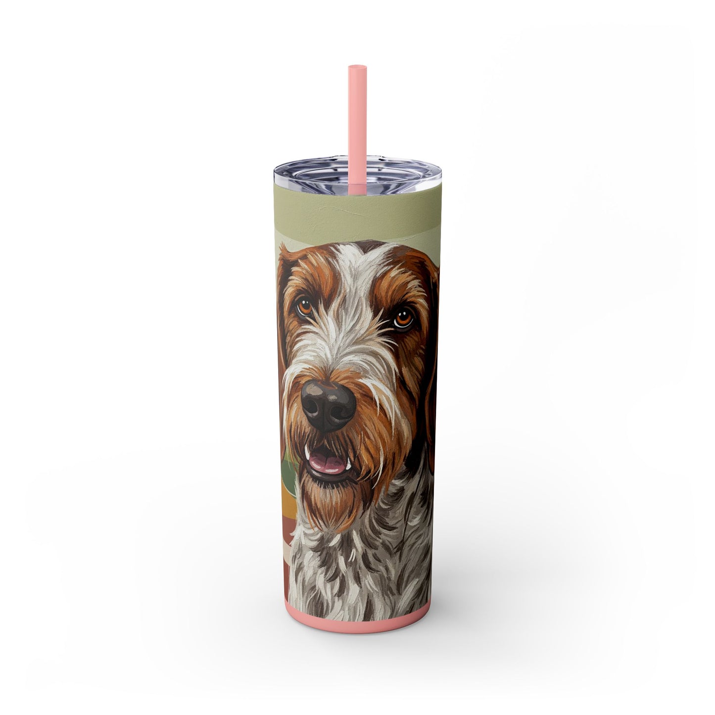 Spinone Italiano Tumbler with Straw, 20oz