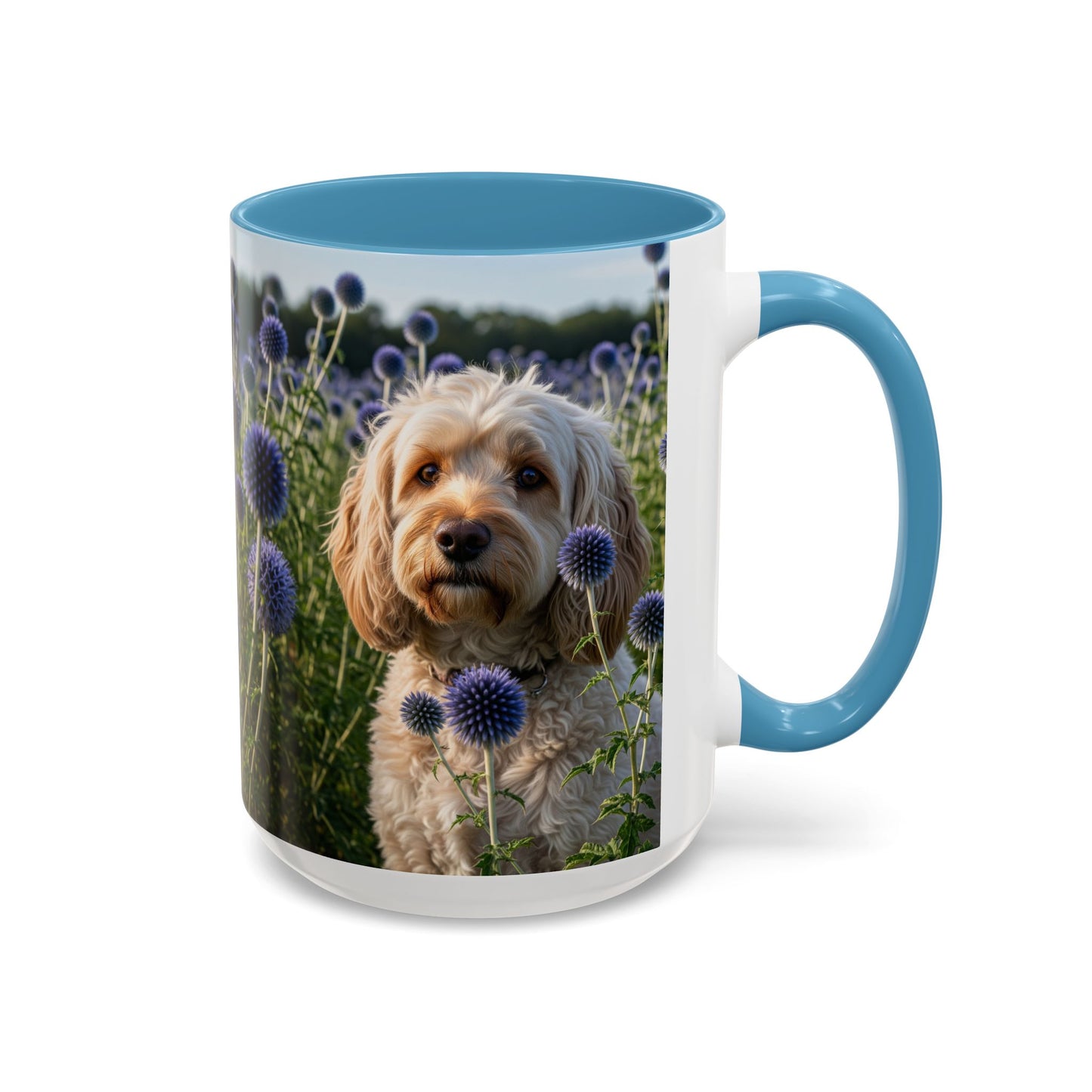 Spoodle Accent Coffee Mug - Perfect Gift for Dog Lovers