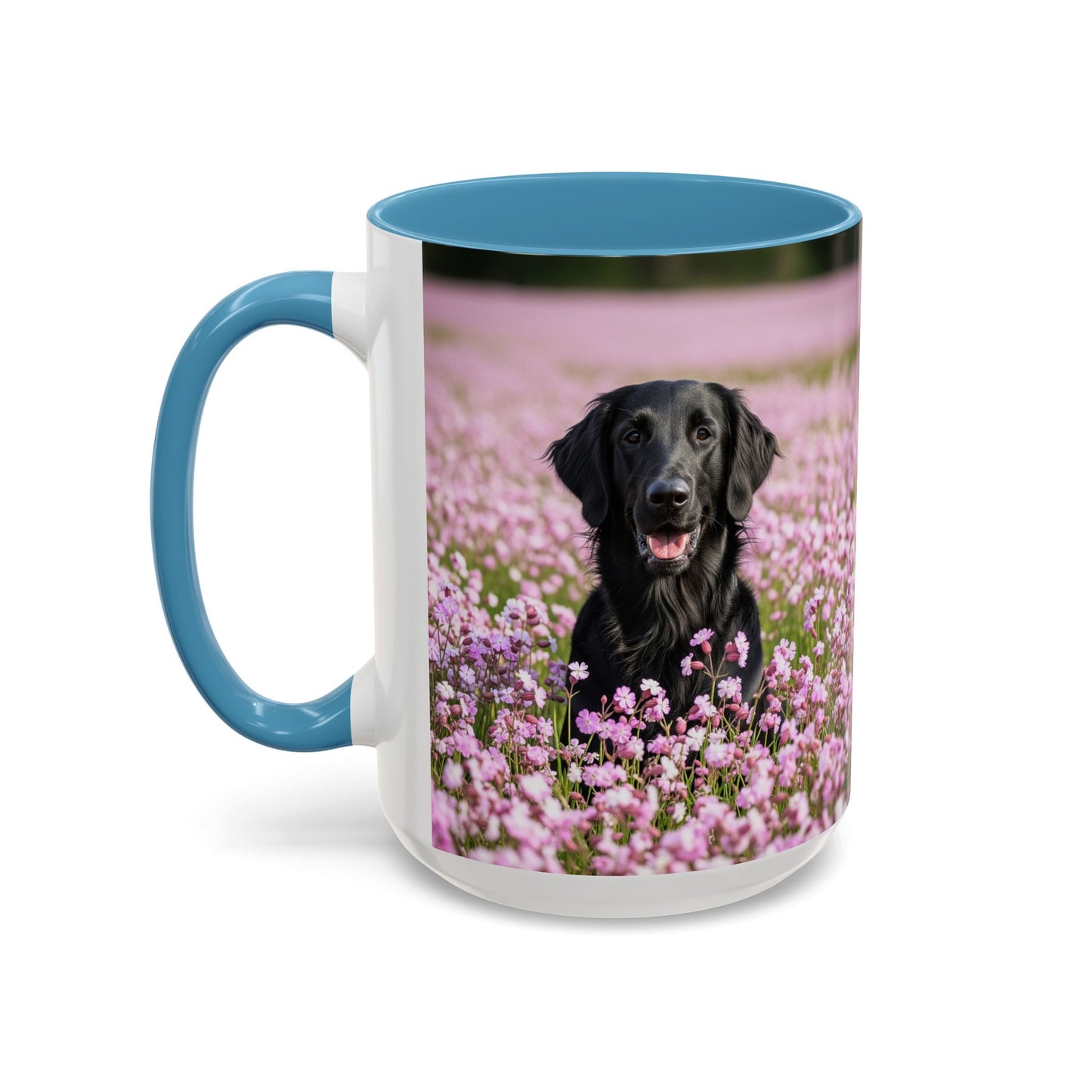 Flat Coated Retriever Accent Coffee Mug - Perfect Gift for Dog Lovers