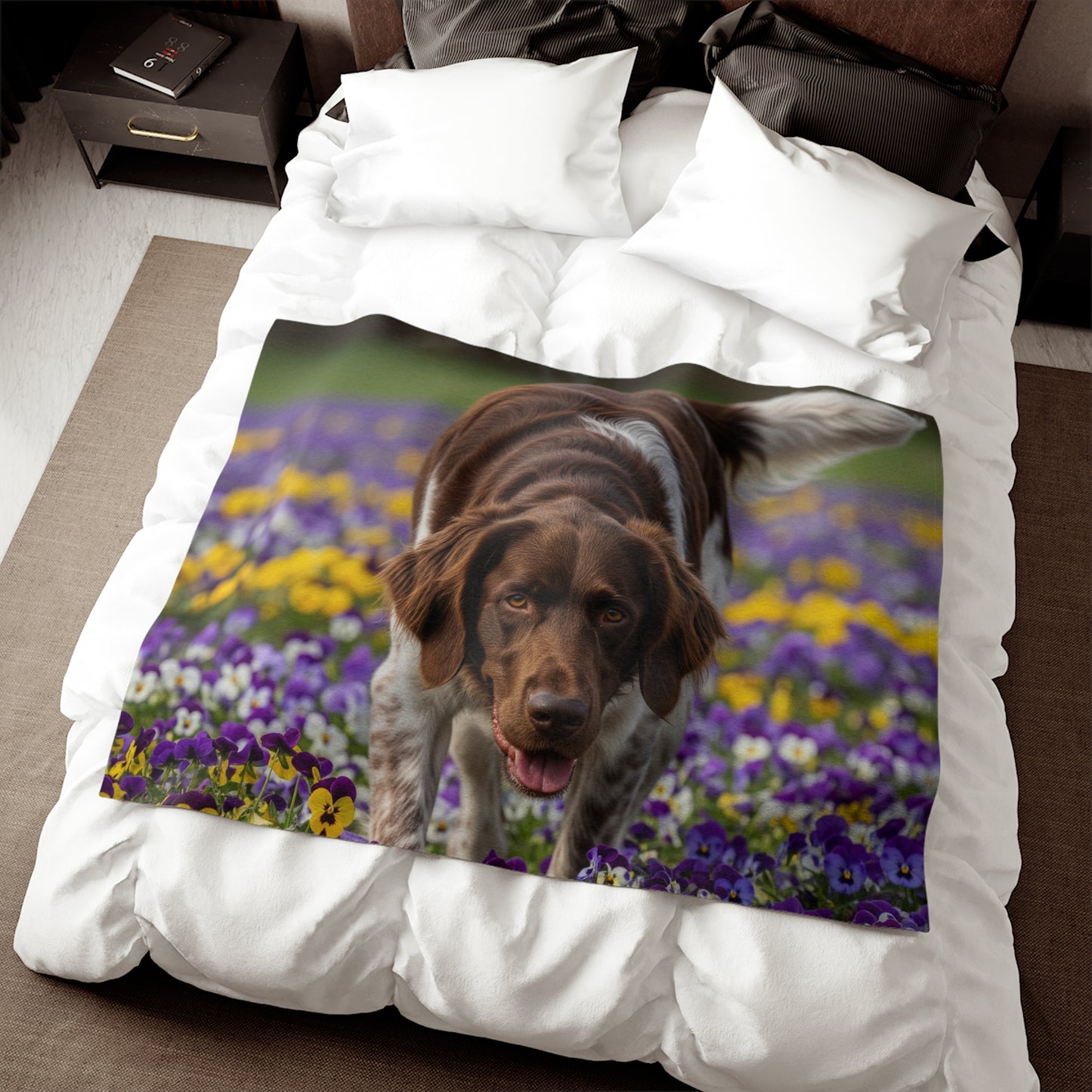 Sweatshirt Blanket – Plush Fleece Throw, 2 Size Options