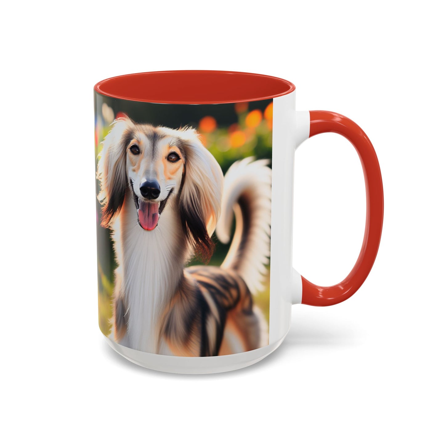 Saluki Accent Coffee Mug - Perfect Gift for Dog Lovers