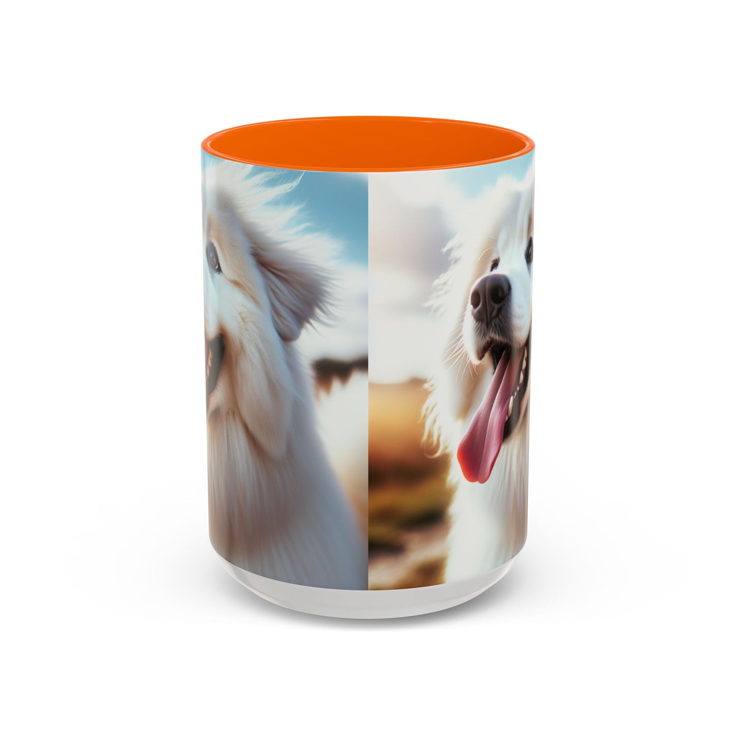 Pyrenean Mountain Dog Accent Coffee Mug - Perfect Gift for Dog Lovers