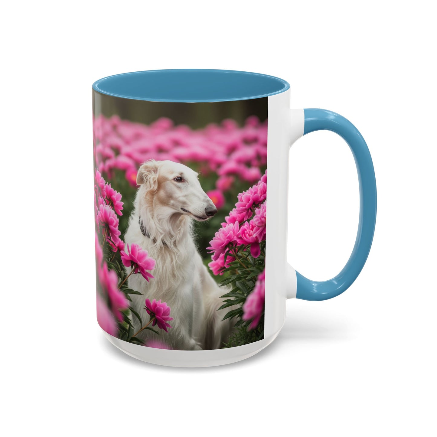 Borzoi Accent Coffee Mug - Perfect Gift for Dog Lovers