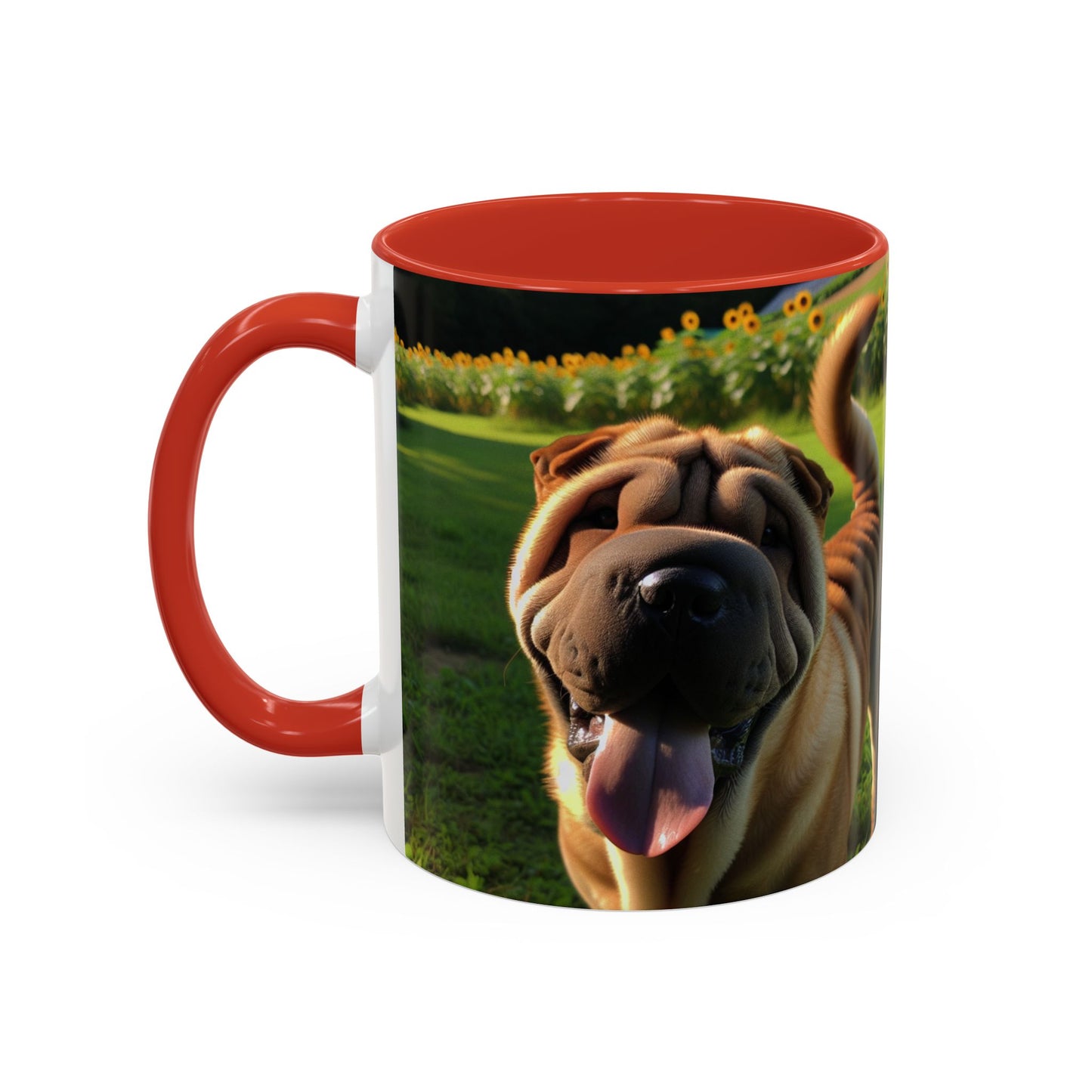 Shar-Pei Accent Coffee Mug - Perfect Gift for Dog Lovers