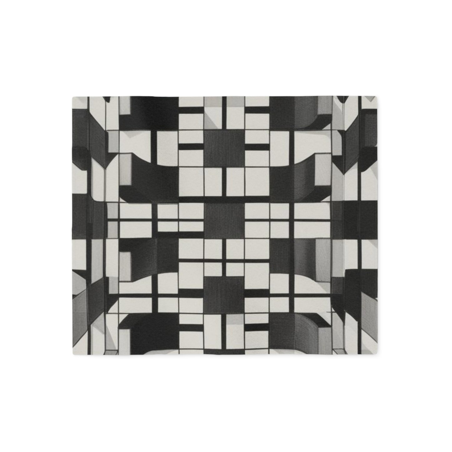 Optical Illusion Sweatshirt Blanket